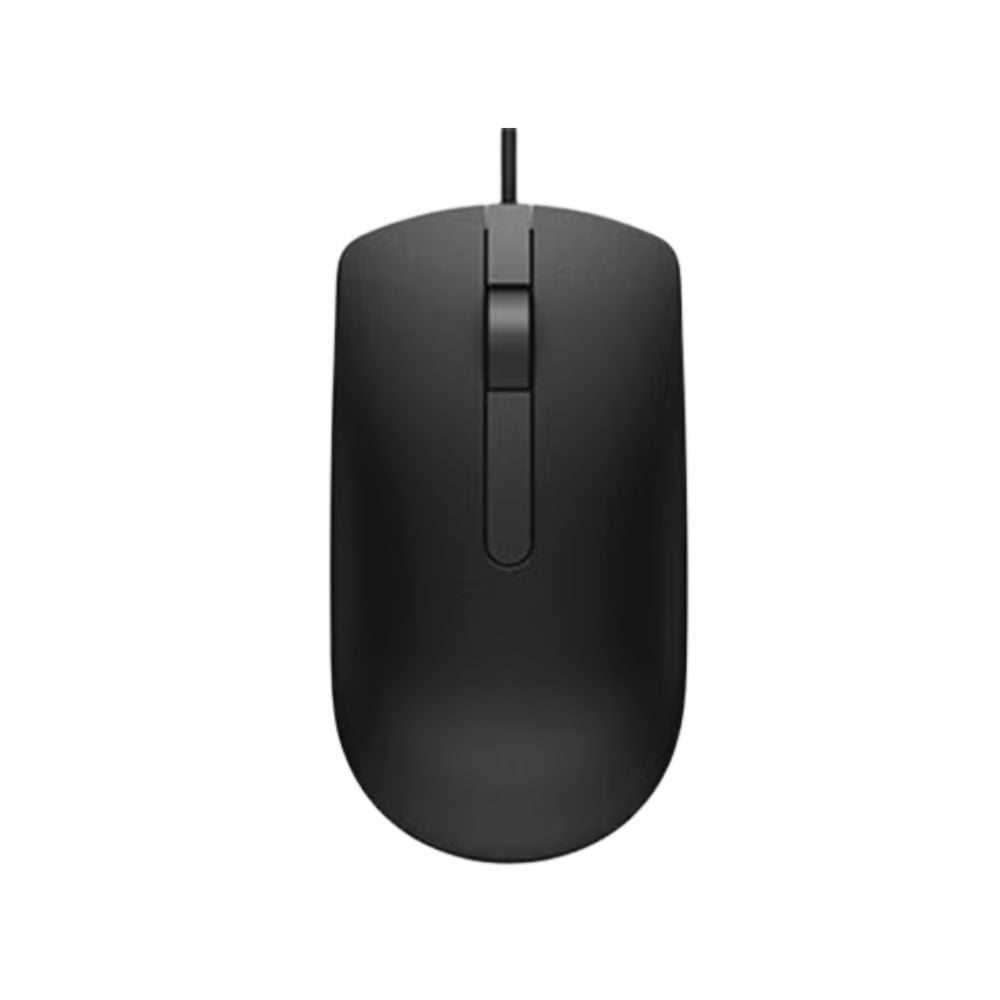 MOUSE OPTICO DELL MS116 AMBIDIESTRO USB 1000 DPI CABLE 1.8M 2 BOTONES NEGRO - 1