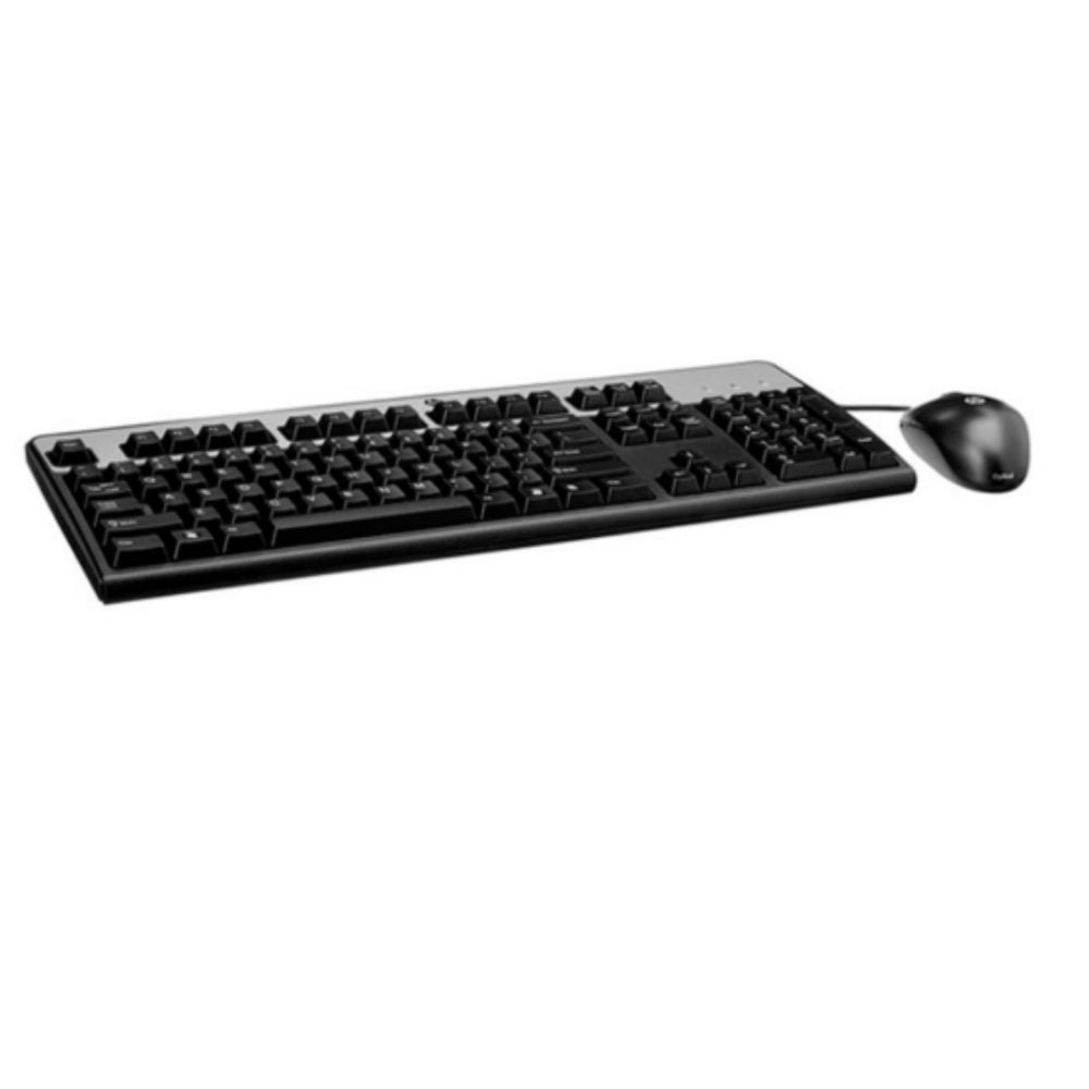 TECLADO Y MOUSE EN INGLÉS ALÁMBRICO HPE NEGRO - 1