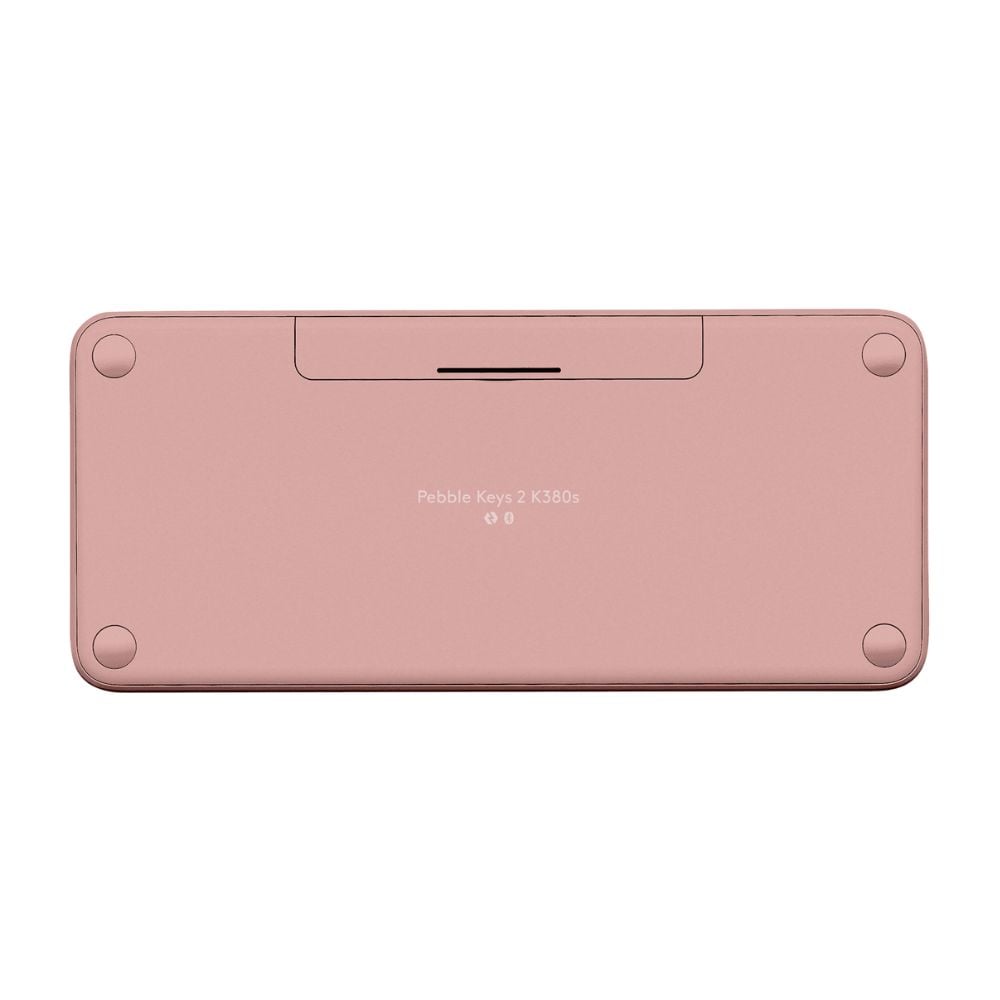 TECLADO LOGITECH INALÁMBRICO PEBBLE 2 K380S ROSADO - 2