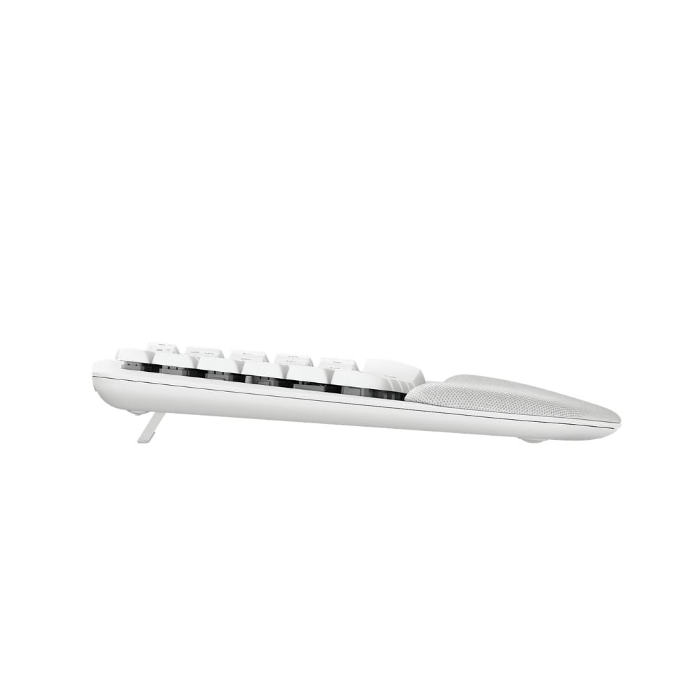 TECLADO LOGITECH INALÁMBRICO ERGONÓMICO WAVE KEYS BLUETOOH BLANCO - 3