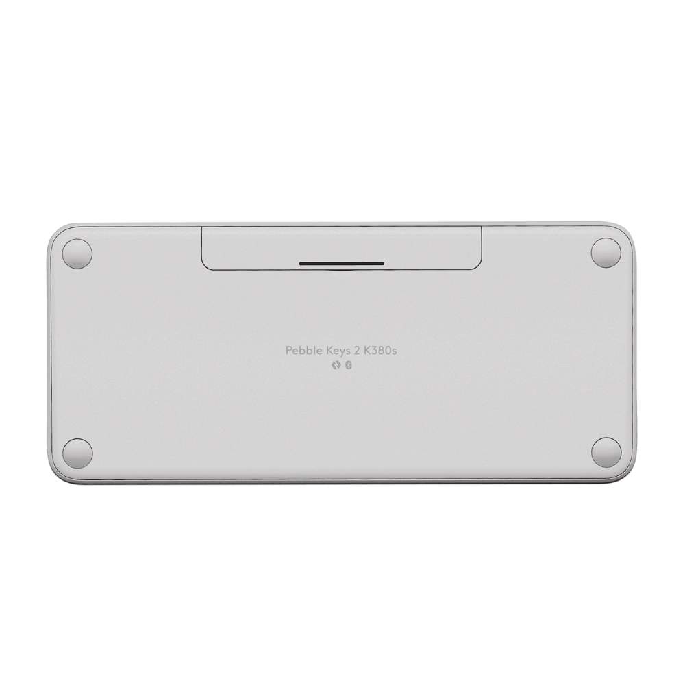 TECLADO LOGITECH INALÁMBRICO PEBBLE 2 K380S BLANCO - 2