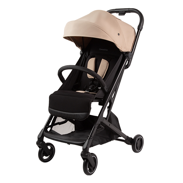 COCHE CARESTINO EASY CON ACCESORIOS GREIGE - 1