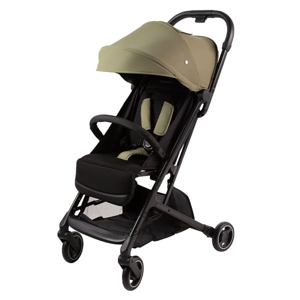 COCHE CARESTINO EASY CON ACCESORIOS GREIGE - 1