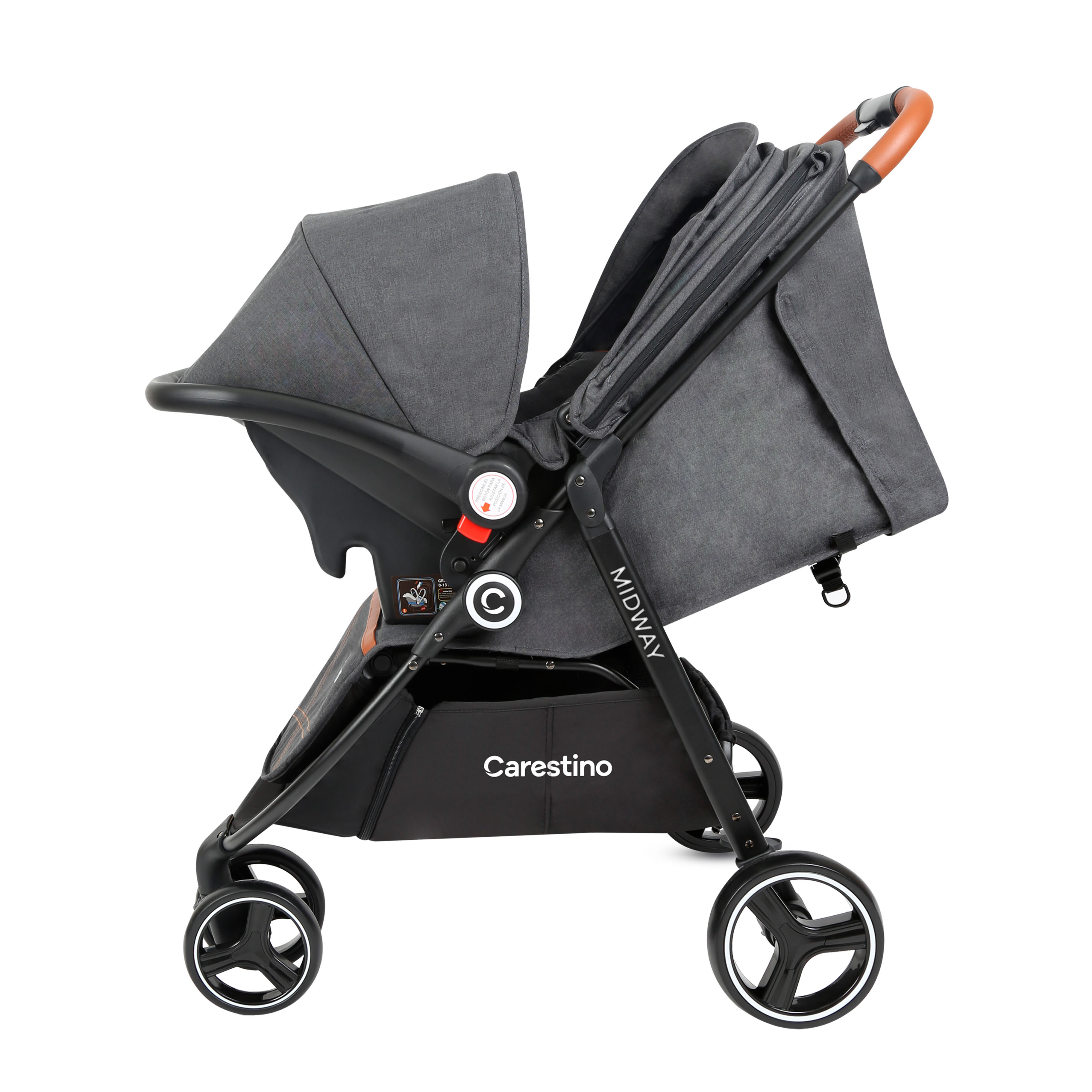 COCHE CARESTINO MIDWAY NEGRO - 3
