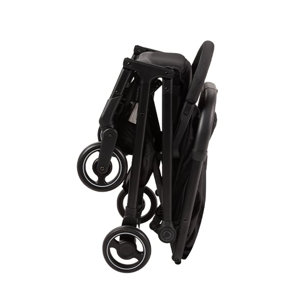 COCHE CARESTINO EASY CON PORTA BEBÉ NEGRO - 4