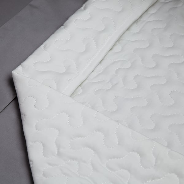 COBERTOR CARESTINO PARA CUNA CAMA DE MADERA DE 70X140CM BLANCO - 2