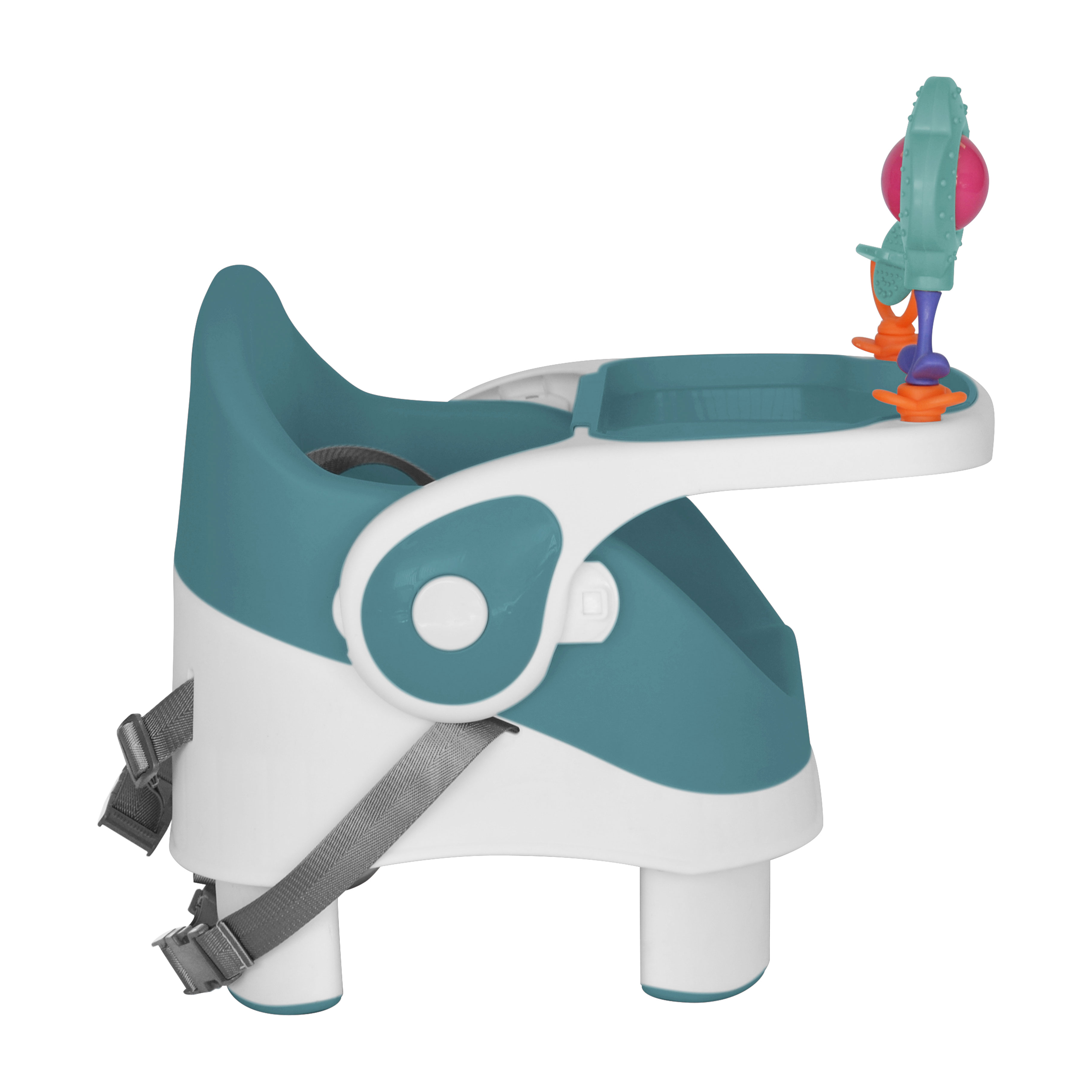SILLA DE COMER CARESTINO BOOSTER ROSA - 2