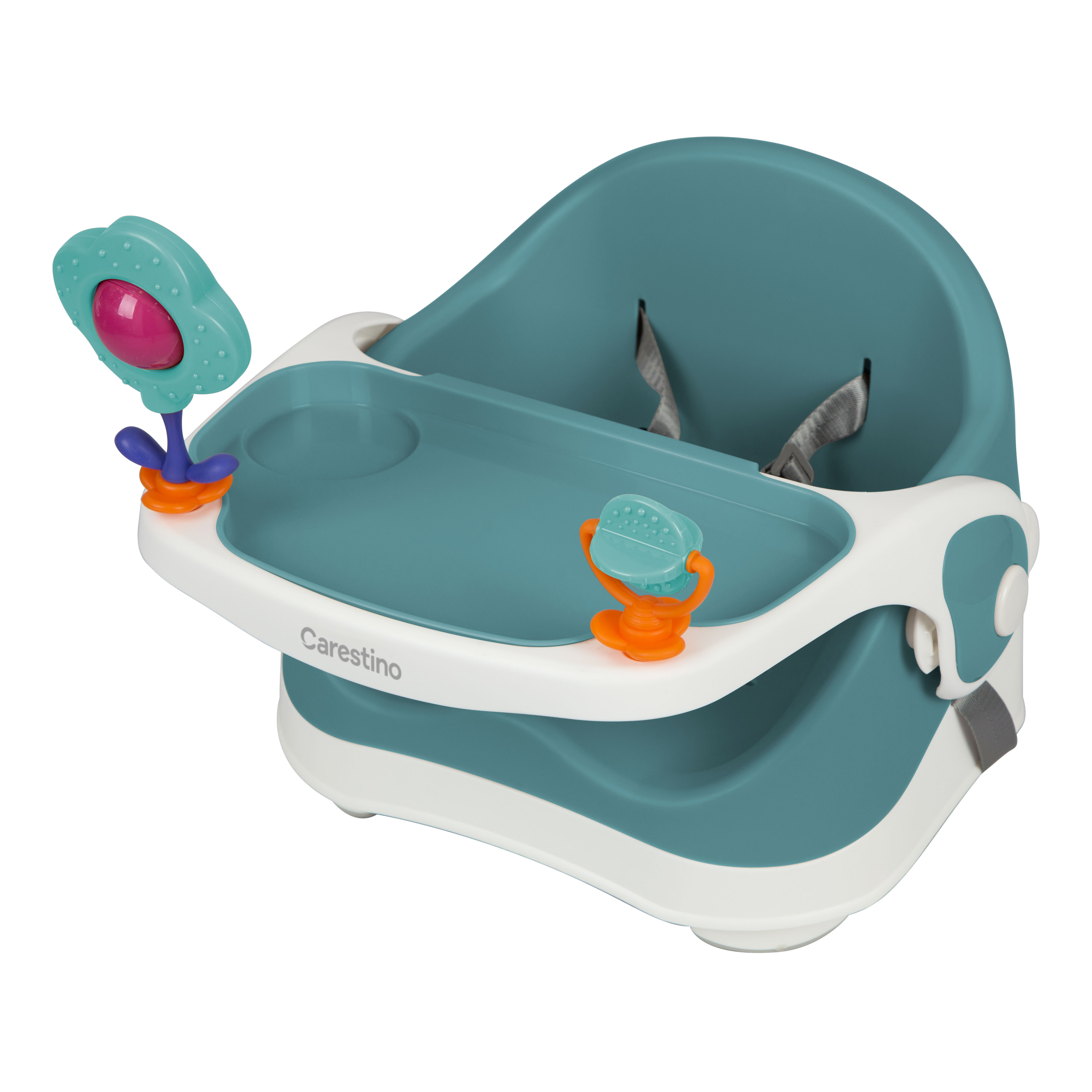 SILLA DE COMER CARESTINO BOOSTER ROSA - 4