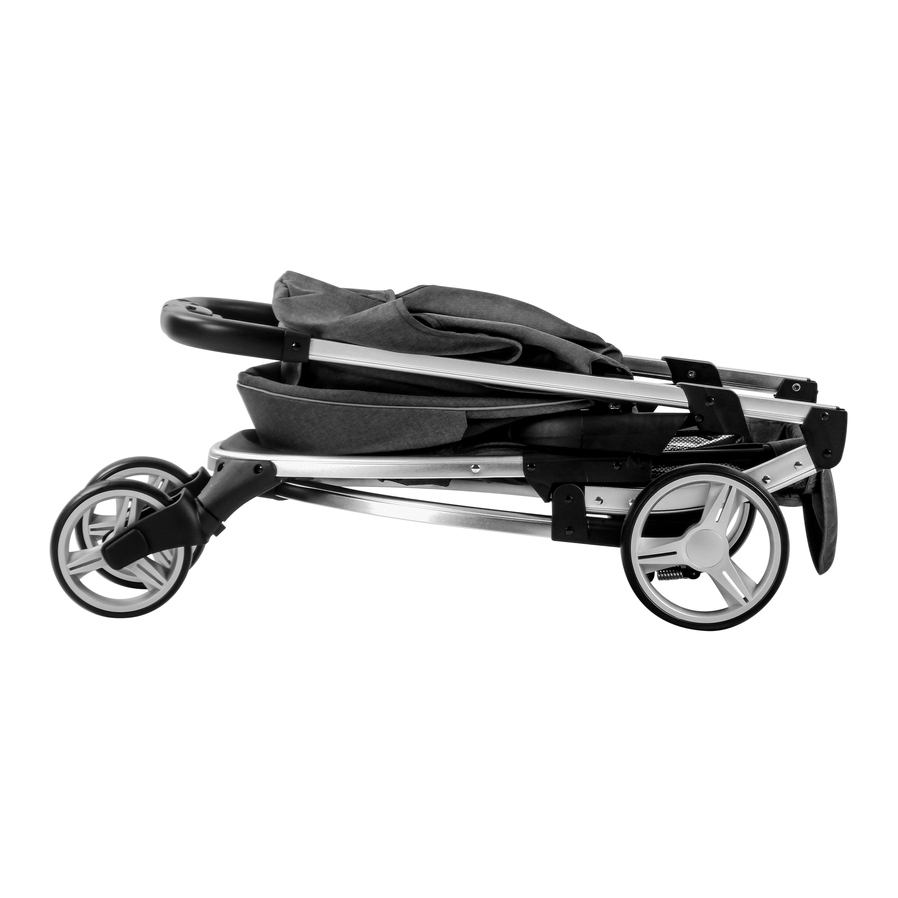 COCHE CARESTINO LONDON GRIS - 5