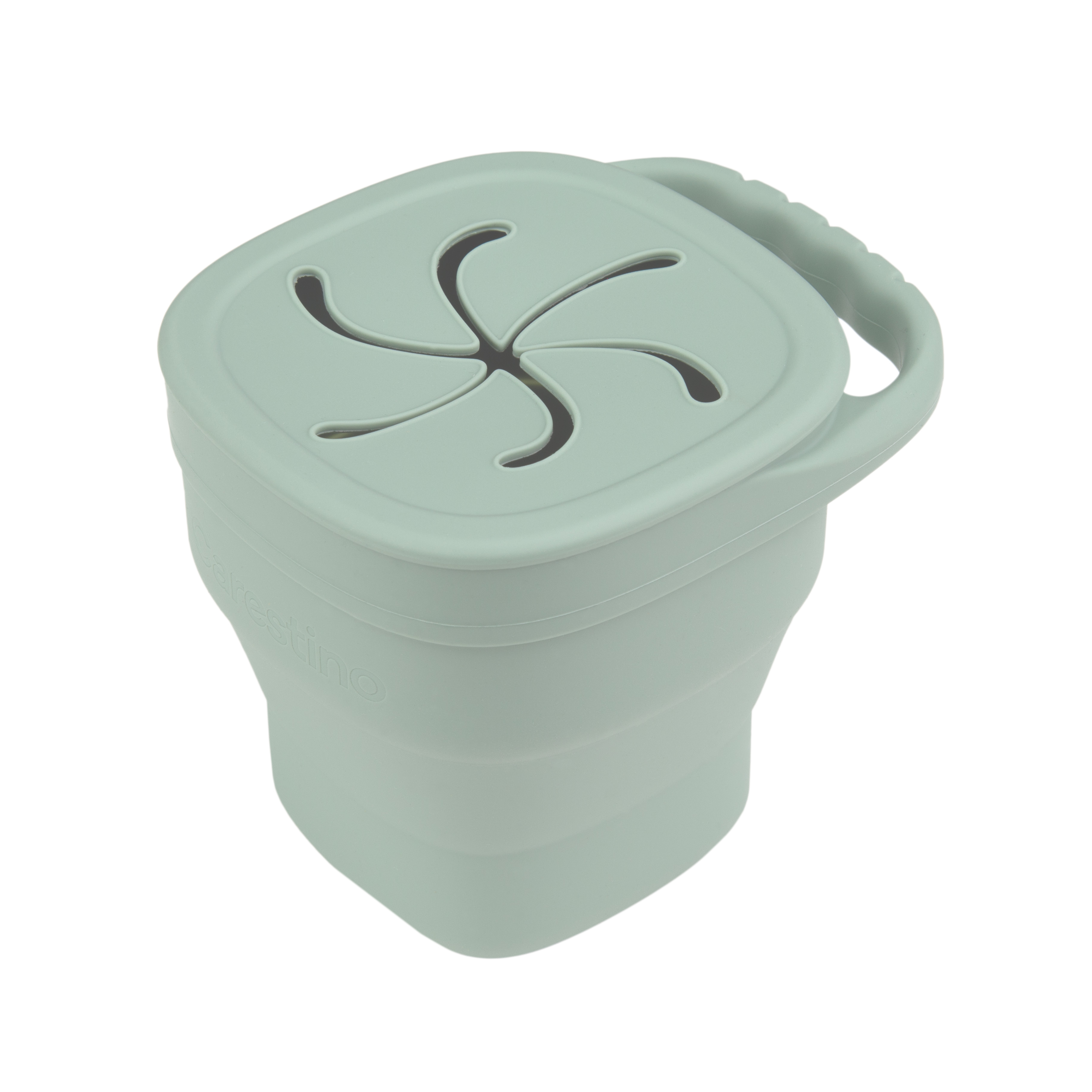 SET DE ALIMENTACIÓN DE SILICONA CARESTINO FOODIE VERDE SECO - 5