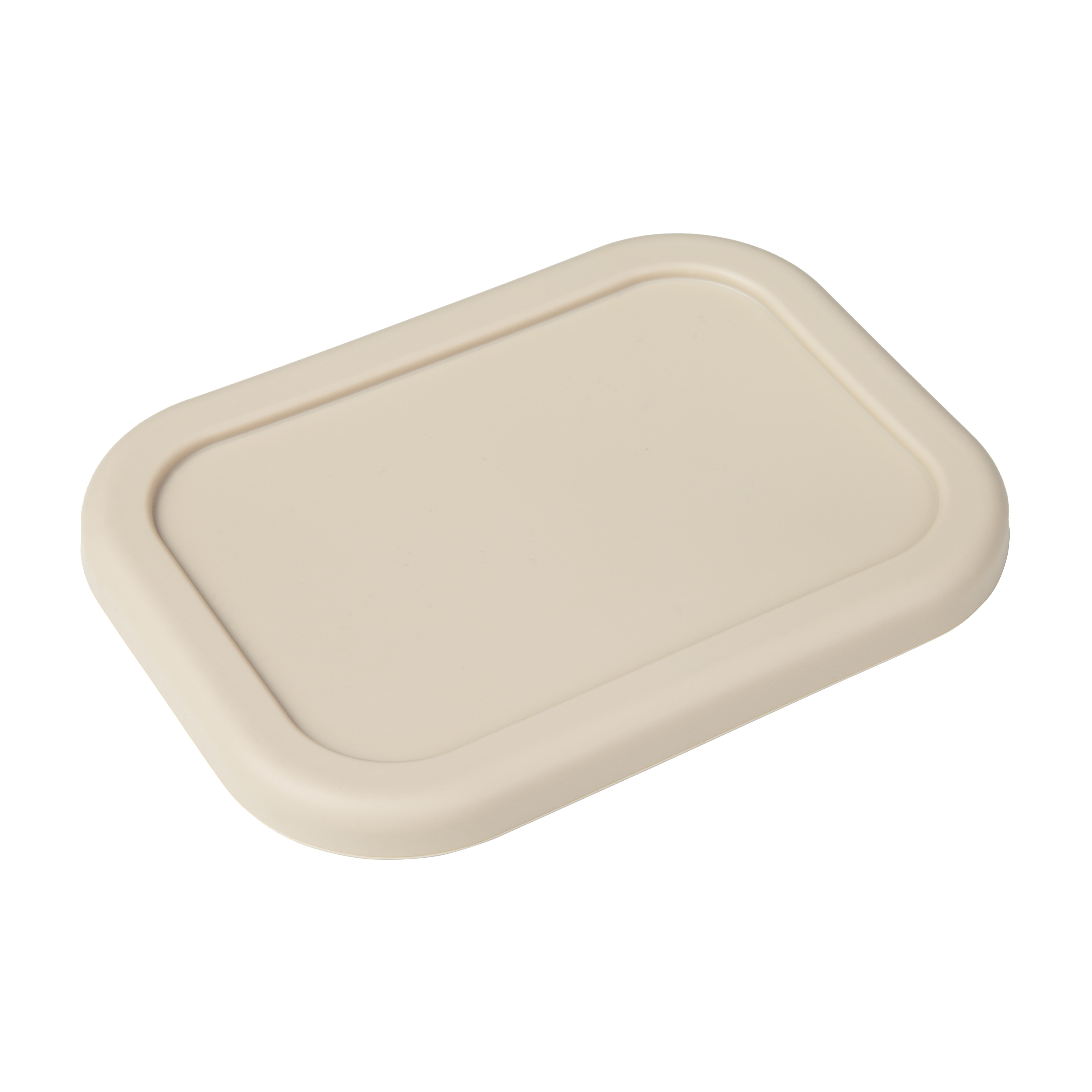 CONTENEDOR LONCHERA CON DIVISIÓN DE SILICONA CARESTINO VERDE SECO - 3
