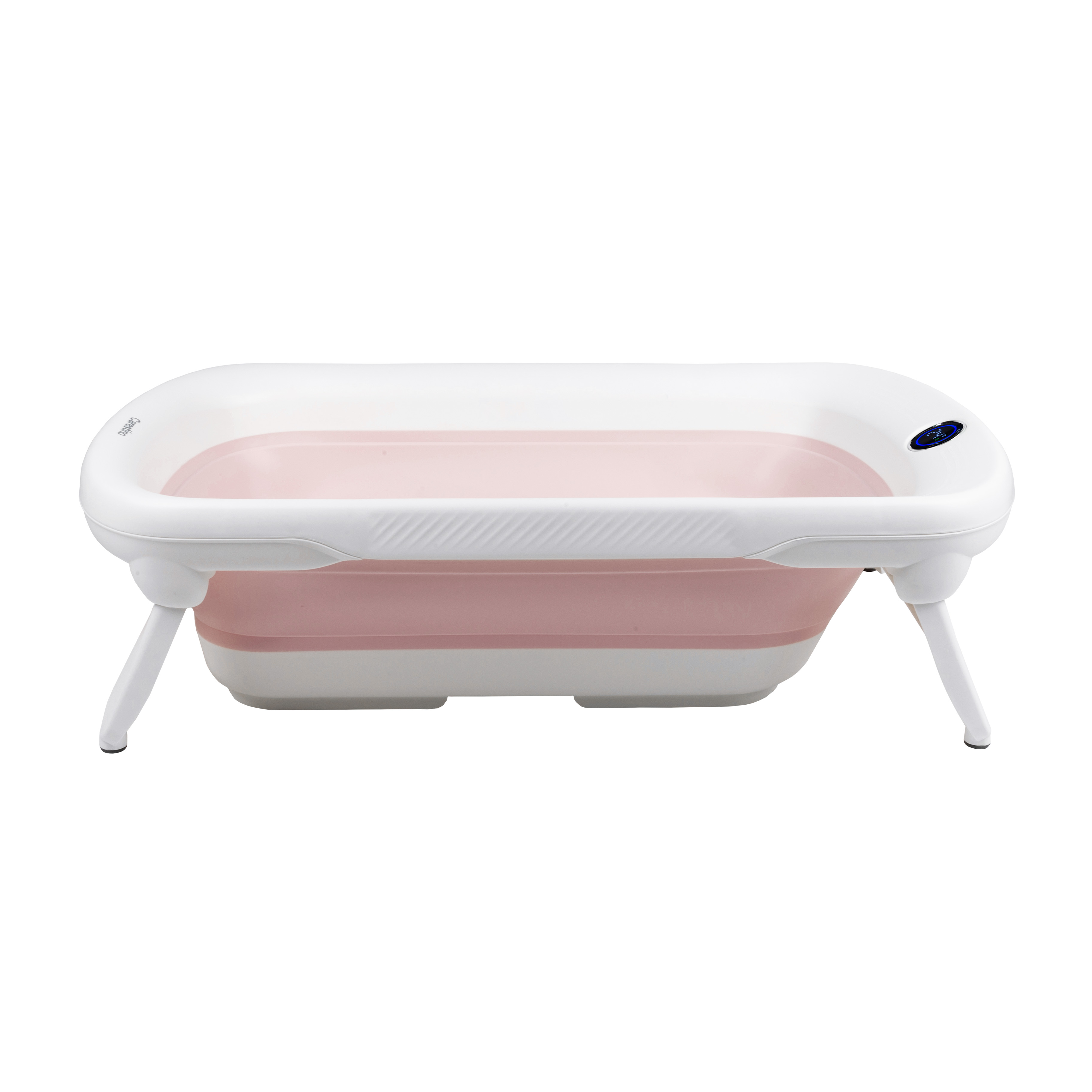 BAÑERA PLEGABLE CON SOPORTE CARESTINO AMALFI 50L ROSA - 3