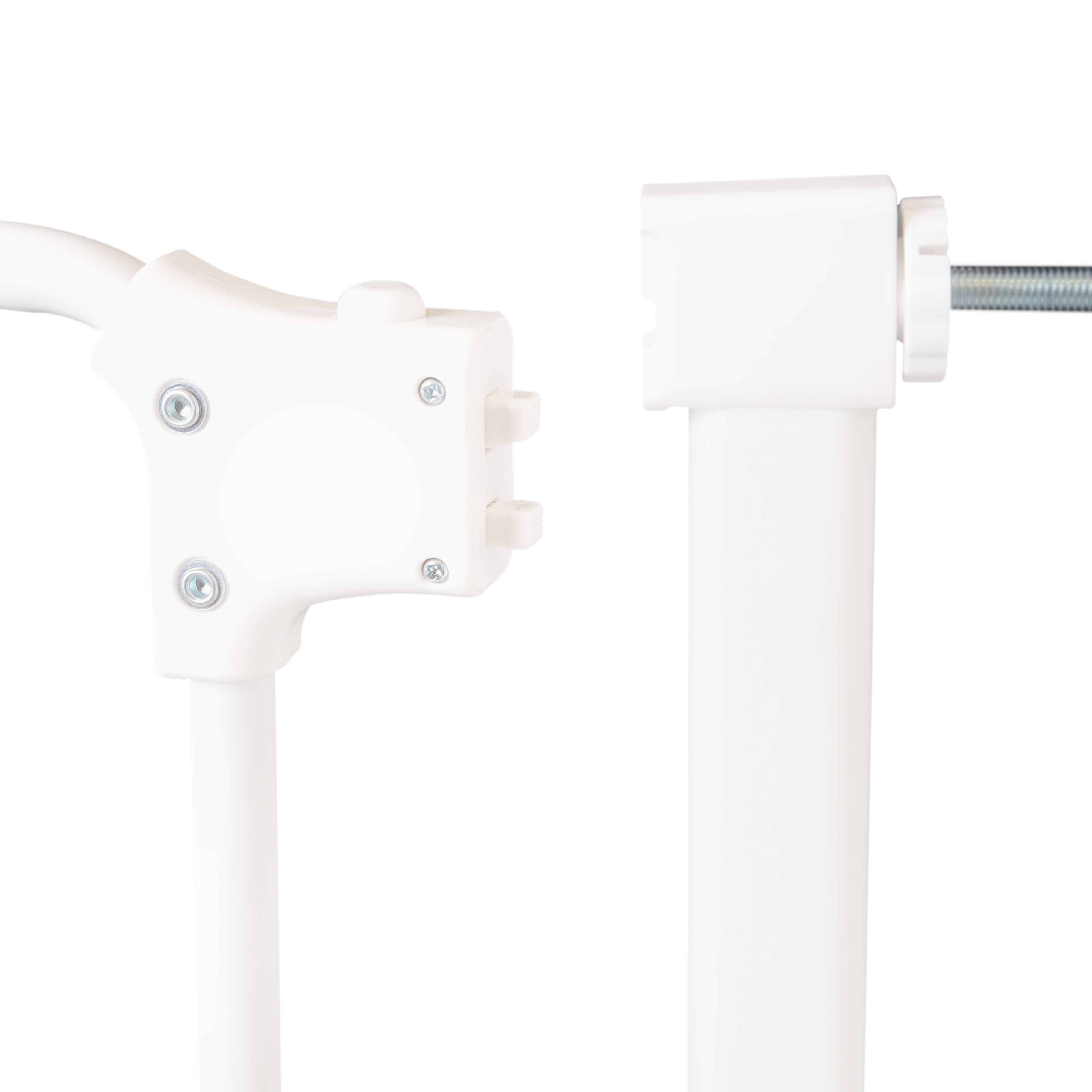 REJA DE SEGURIDAD METÁLICA CARESTINO CON EXTENSIÓN BLANCO - 4