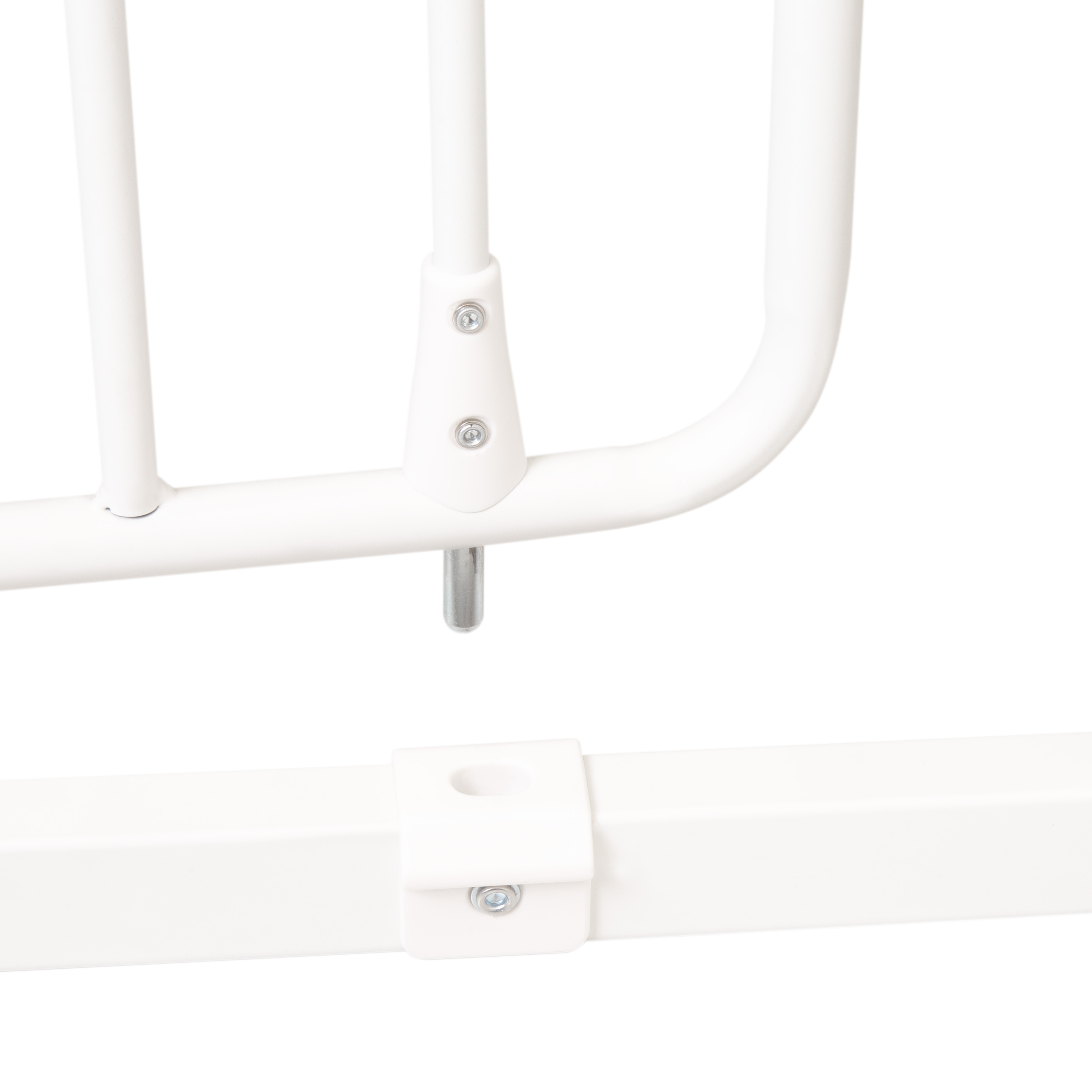 REJA DE SEGURIDAD METÁLICA CARESTINO CON EXTENSIÓN BLANCO - 5