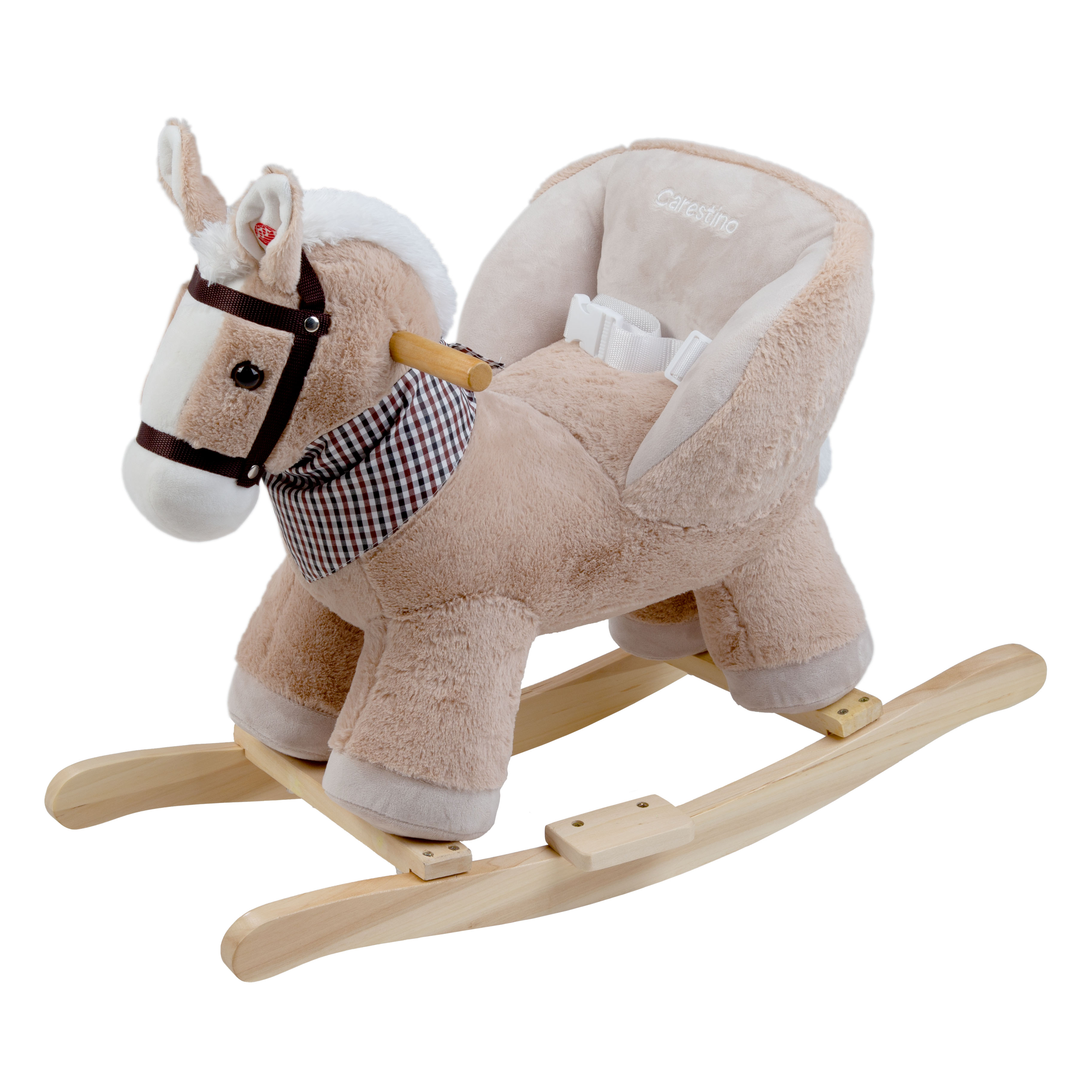PELUCHE MECEDOR CARESTINO +12MESES DINO VERDE - 1