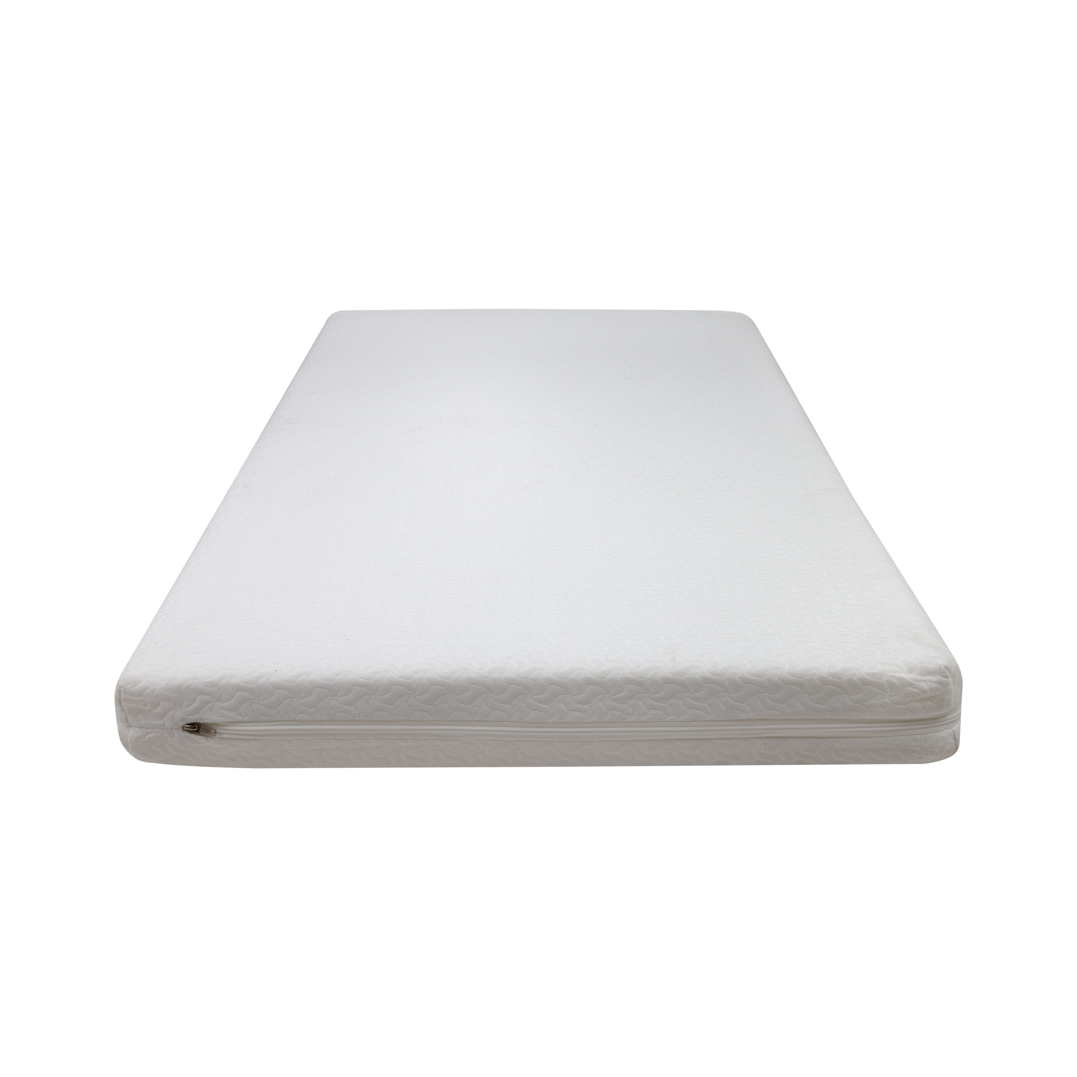 COLCHÓN IMPERMEABLE CARESTINO PARA CUNA CAMA DE MADERA 140X70X10CM BLANCO - 2