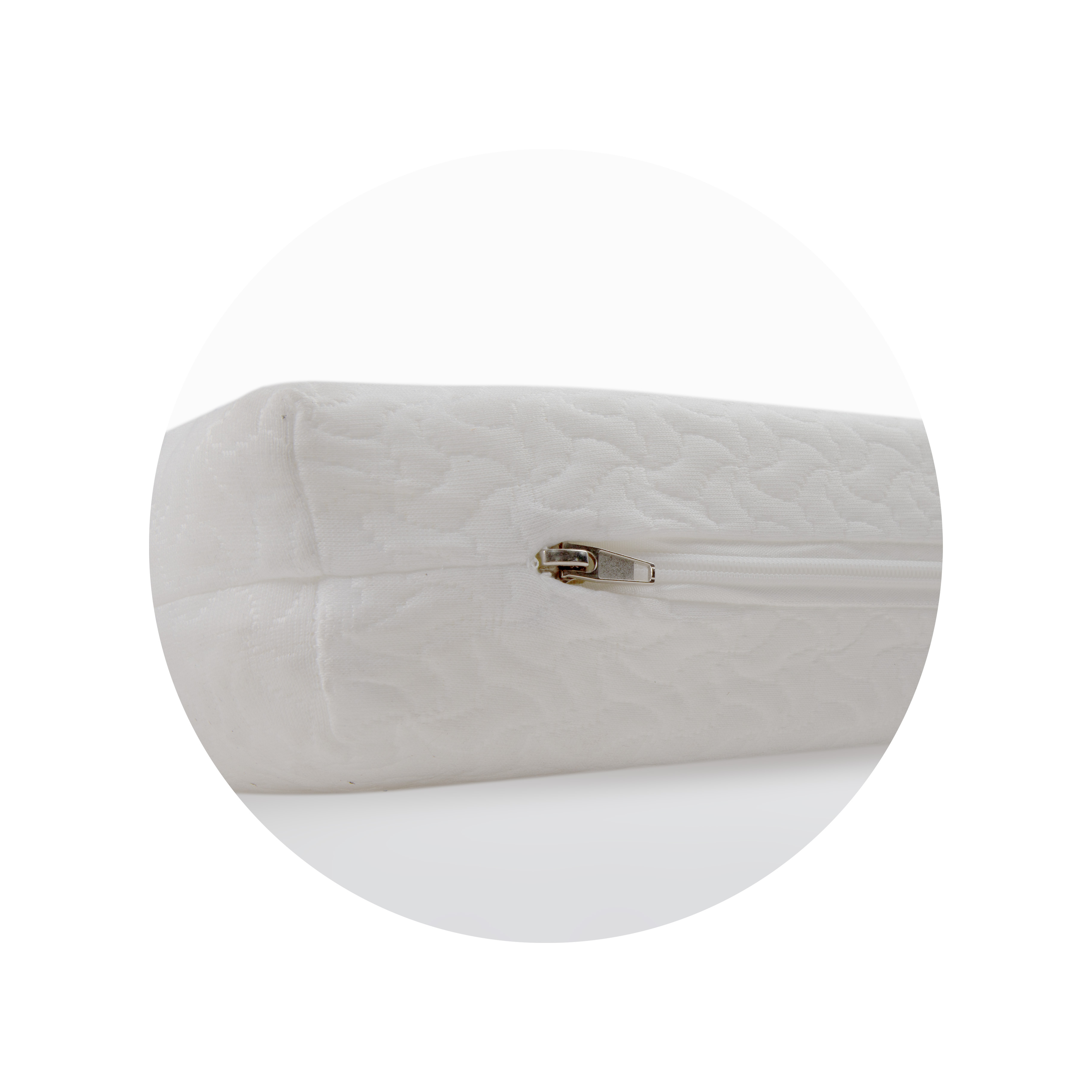COLCHÓN IMPERMEABLE CARESTINO PARA CUNA CAMA DE MADERA 140X70X10CM BLANCO - 5