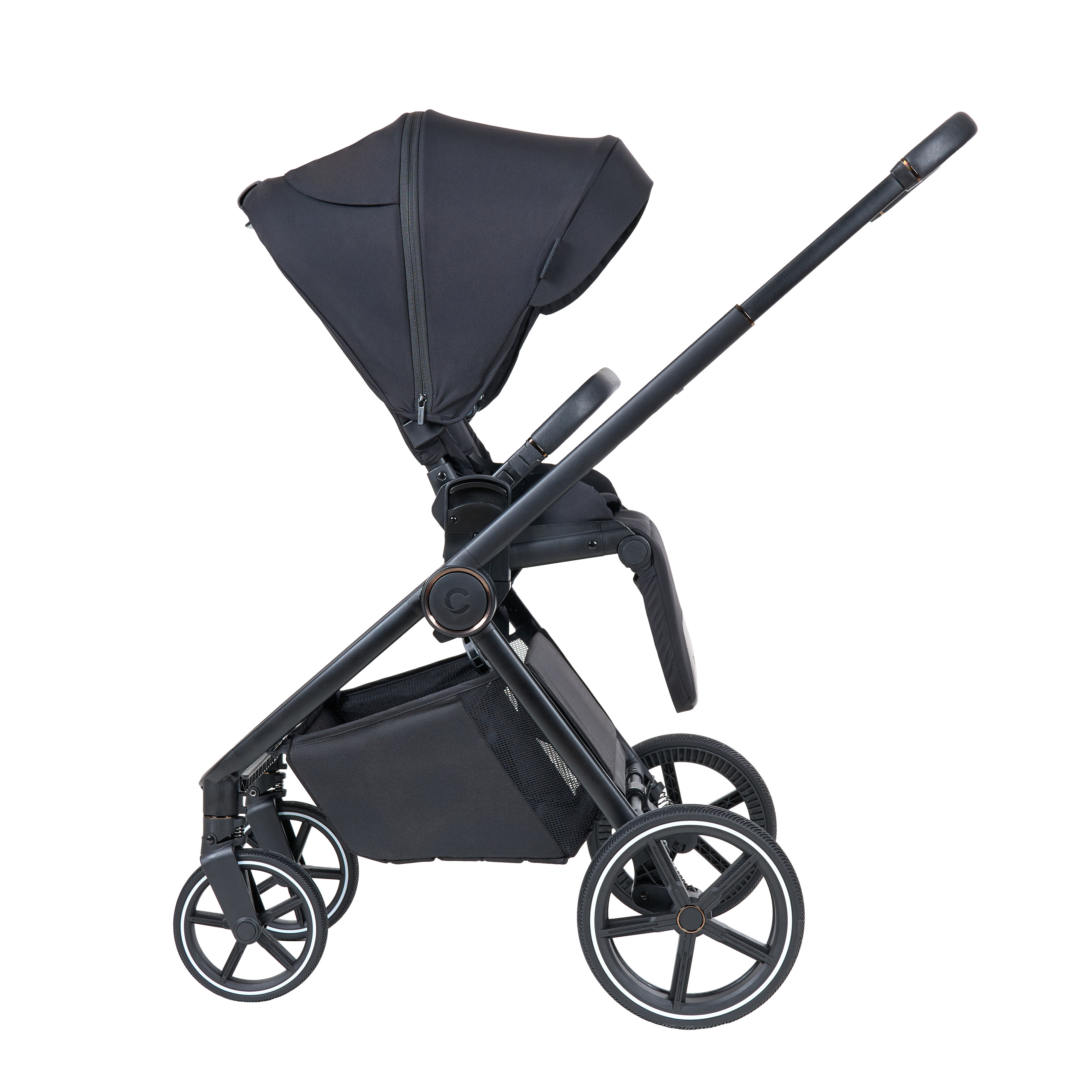 COCHE CARESTINO BEVERLY V4 CON ACCESORIOS VERDE MUSGO - 3
