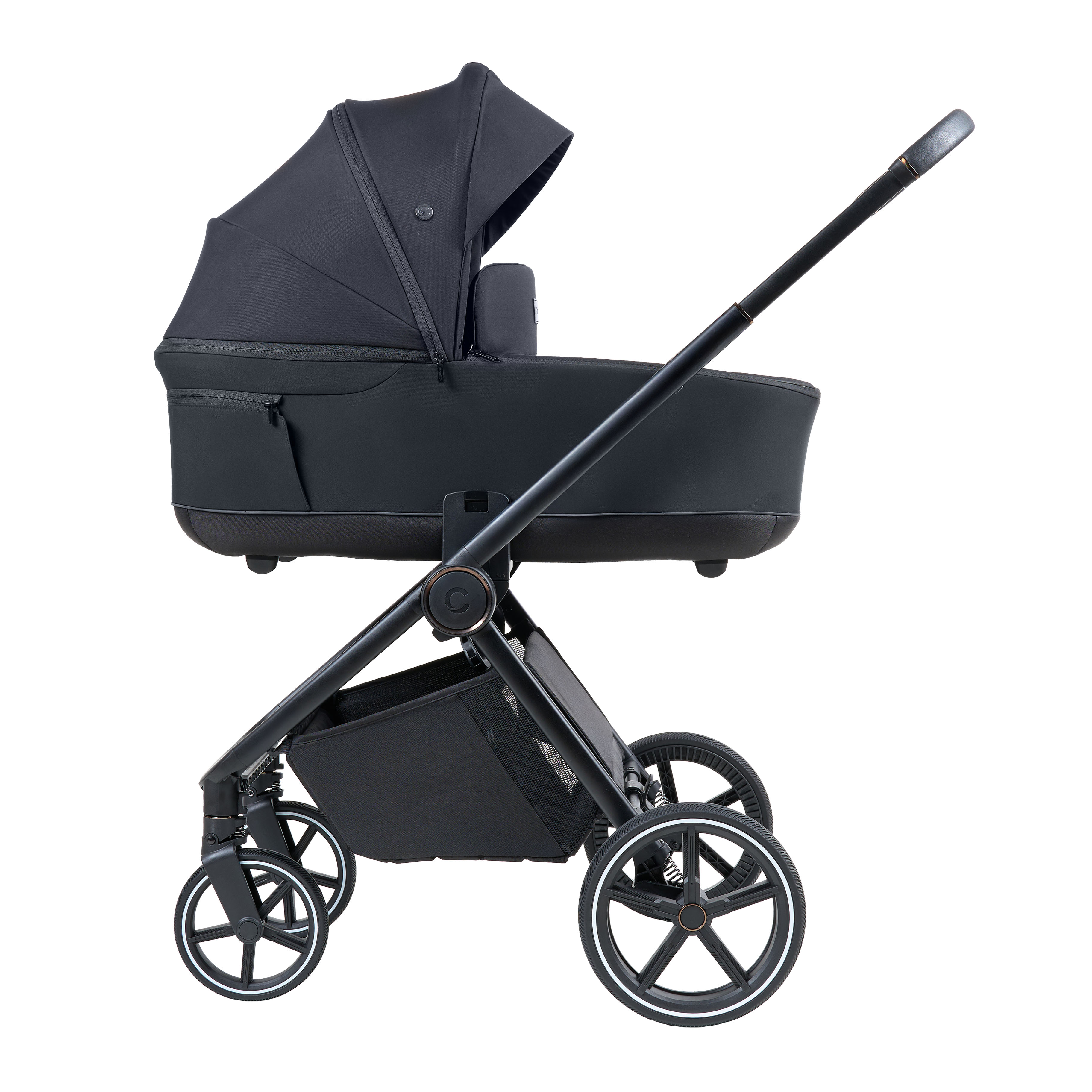 COCHE CARESTINO BEVERLY V4 CON ACCESORIOS VERDE MUSGO - 4