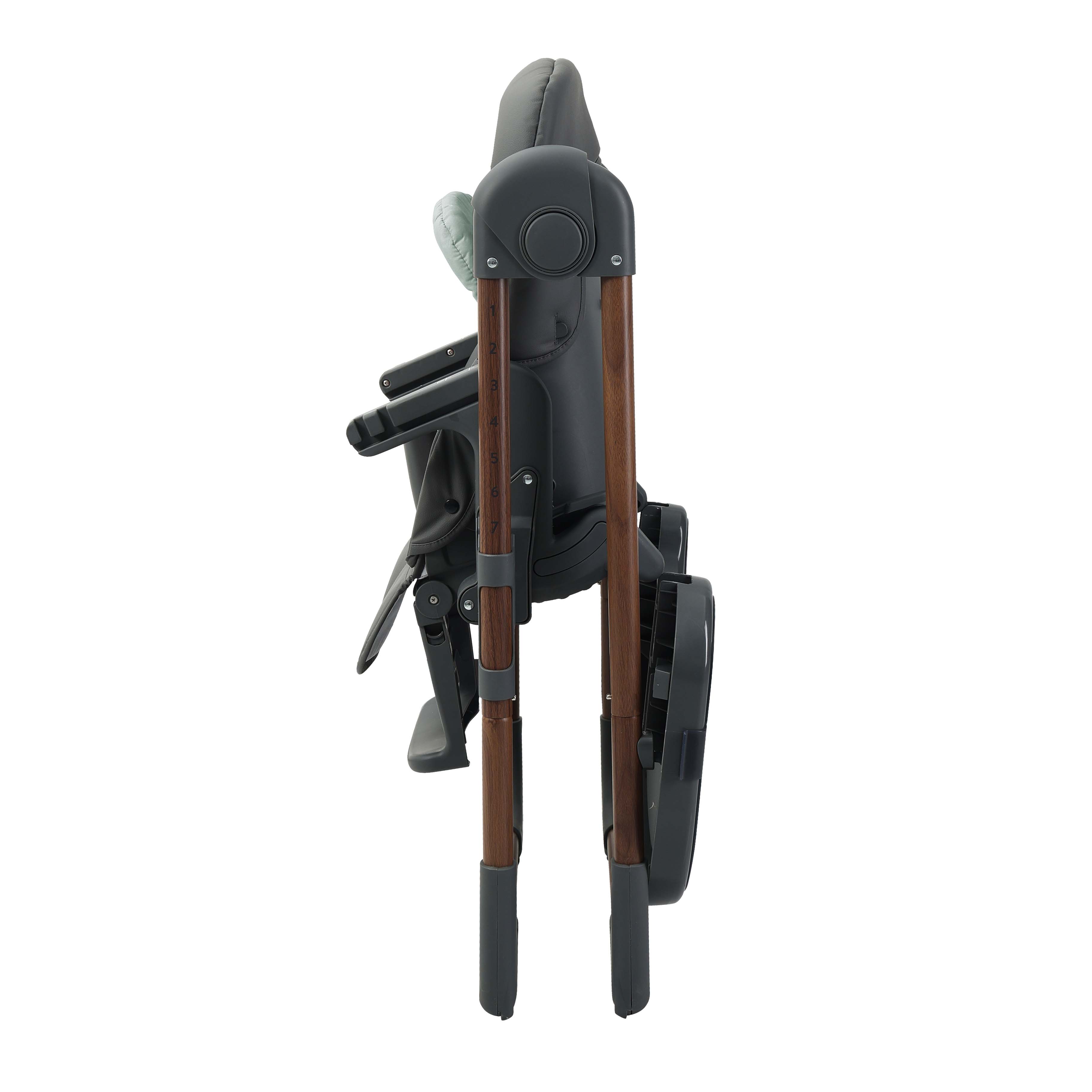 SILLA DE COMER CARESTINO MALMO CON PAD VERDE SECO - 5