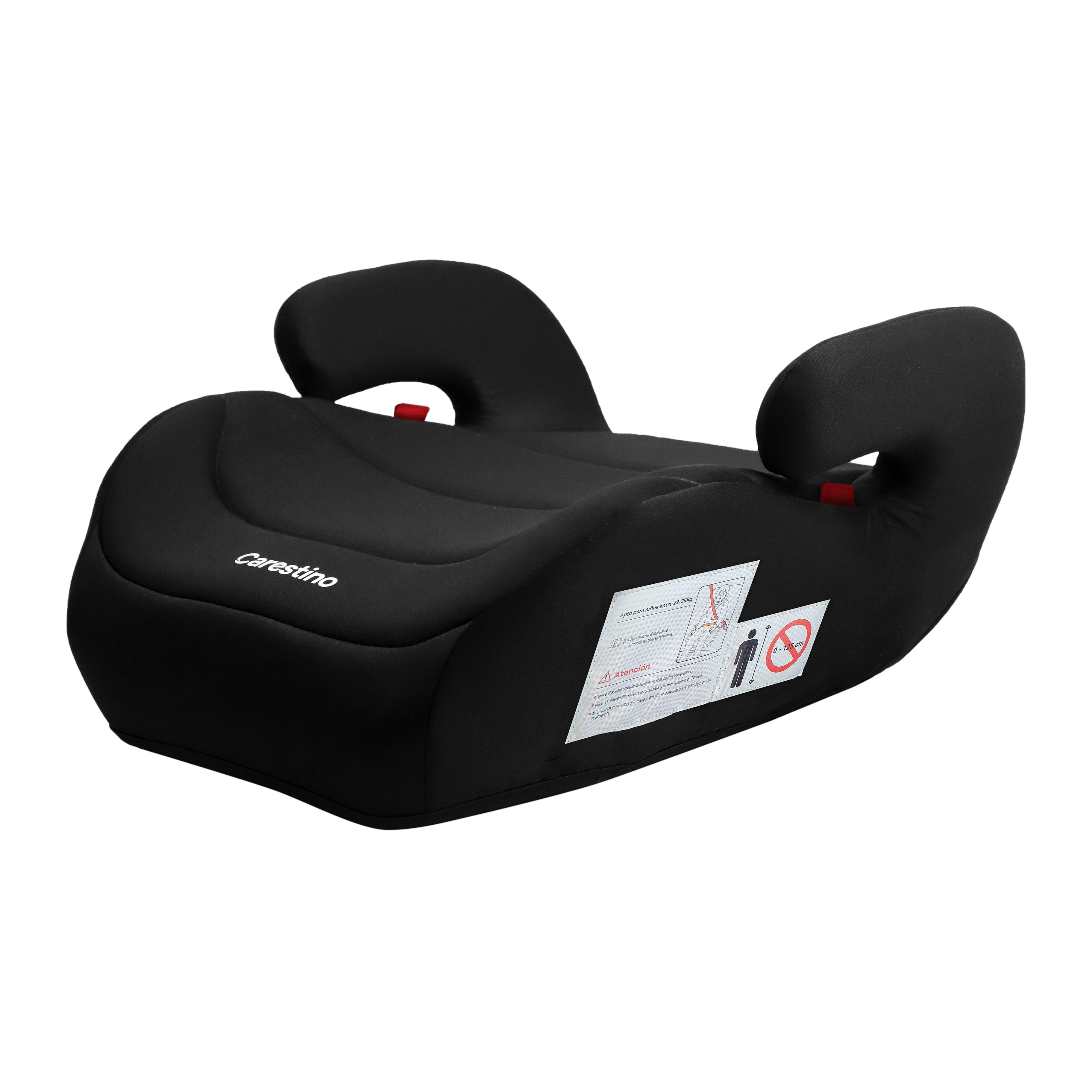 SILLA DE AUTO BOOSTER CARESTINO MONZA NEGRO - 1