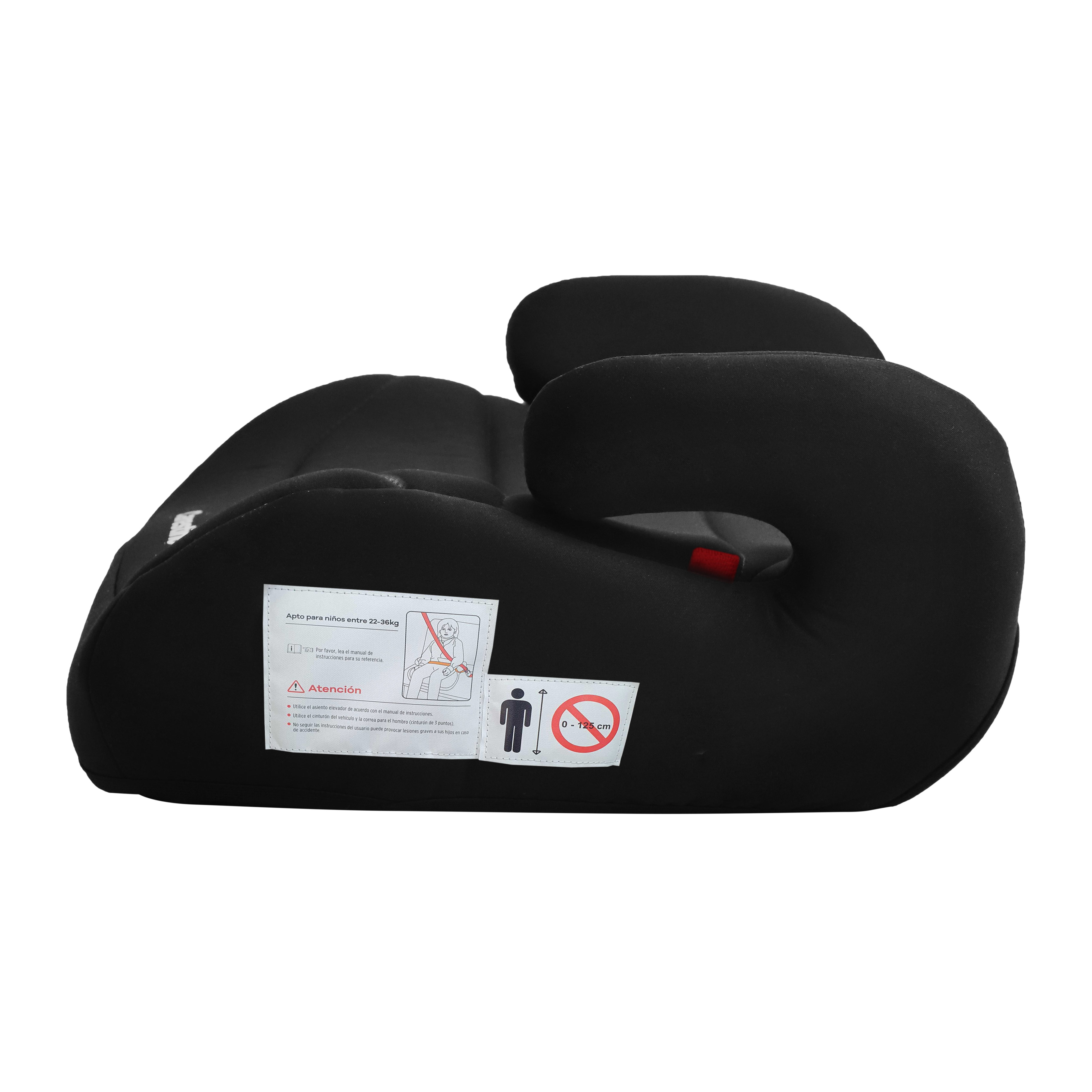 SILLA DE AUTO BOOSTER CARESTINO MONZA NEGRO - 4