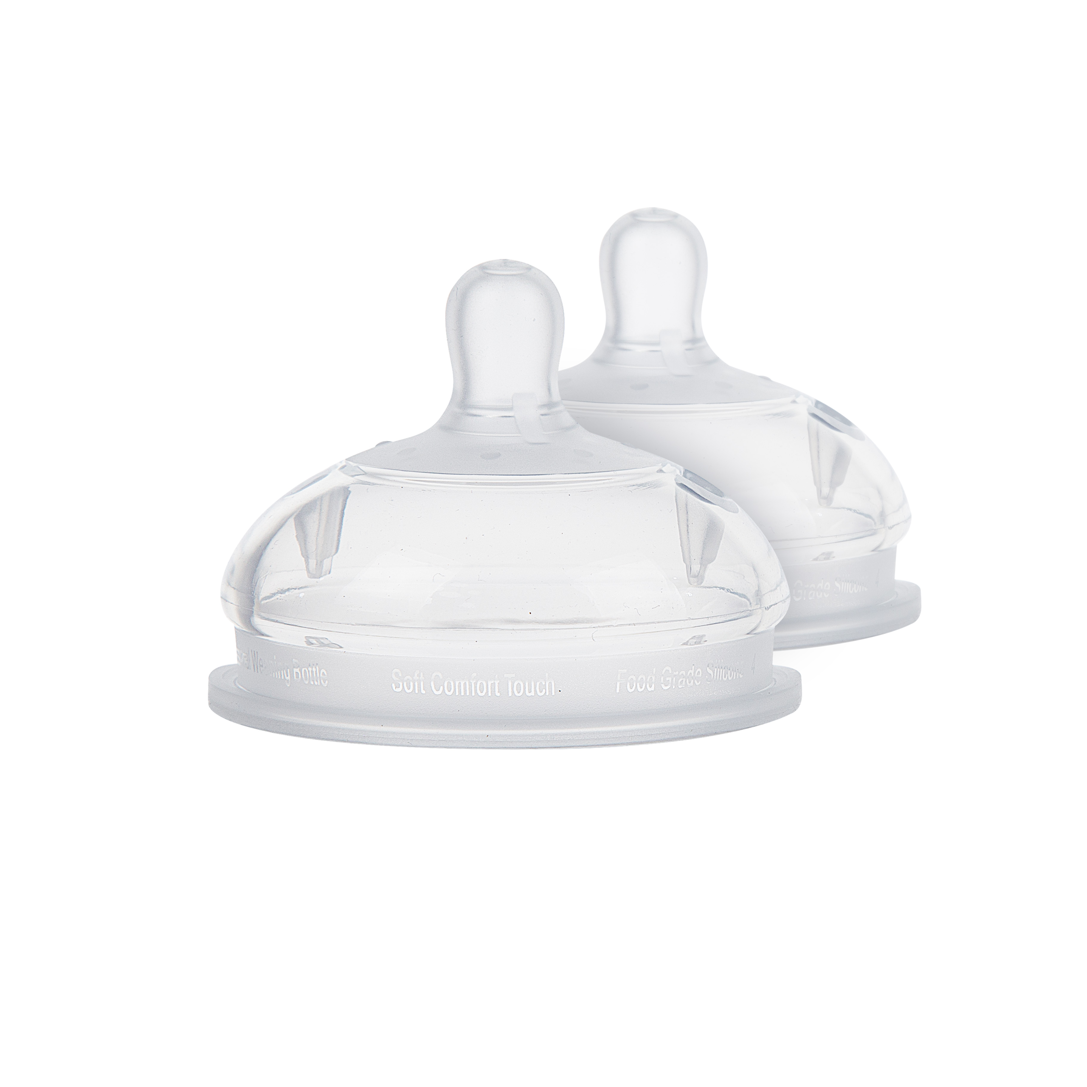 SET DE DOS TETINAS CARESTINO TALLE S (1M) Y TALLE M (3M) - 1