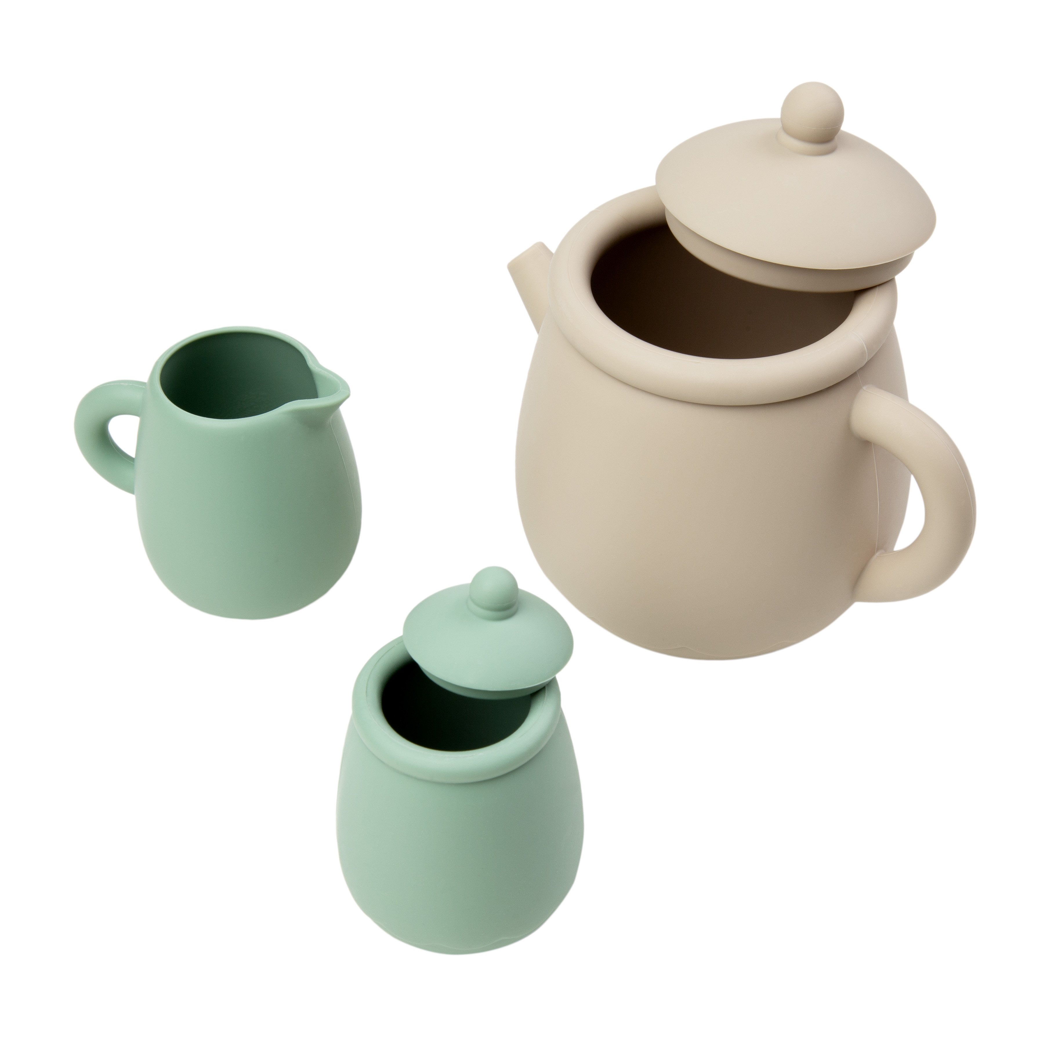 SET DE TÉ DE SILICONA CARESTINO MIX DE COLORES - 2
