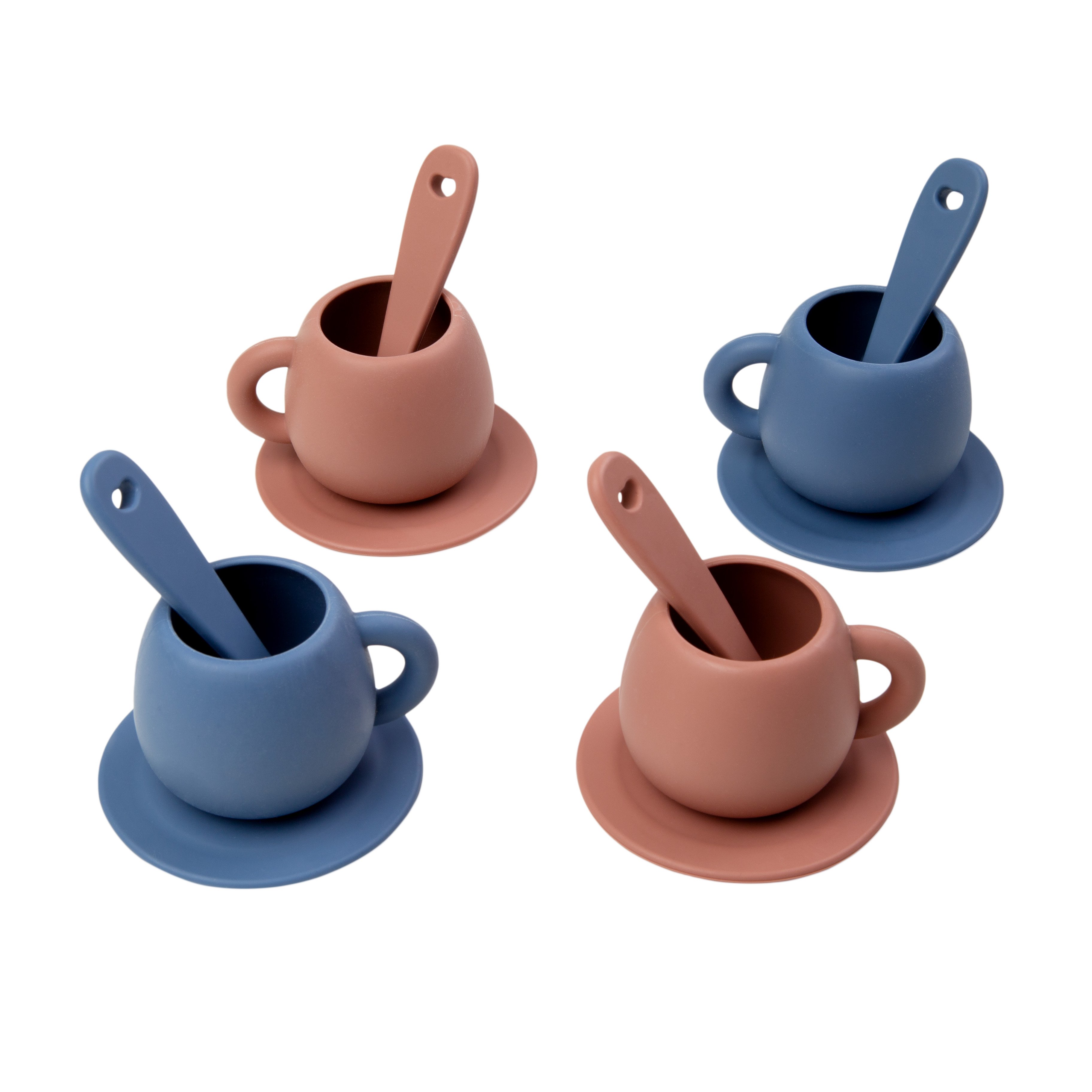 SET DE TÉ DE SILICONA CARESTINO MIX DE COLORES - 3