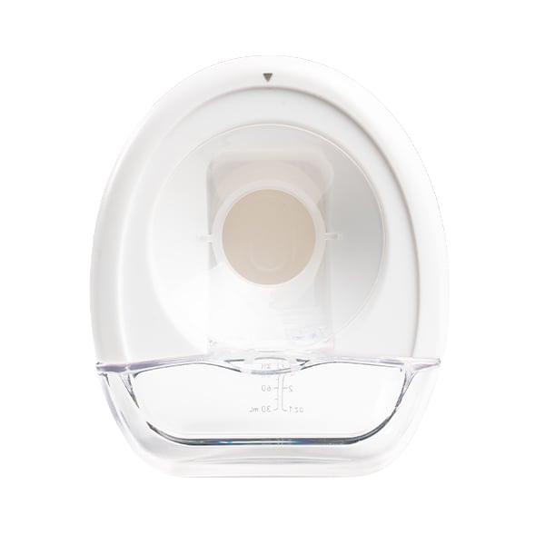 EXTRACTOR DE LECHE CARESTINO MANOS LIBRES BLANCO - 3