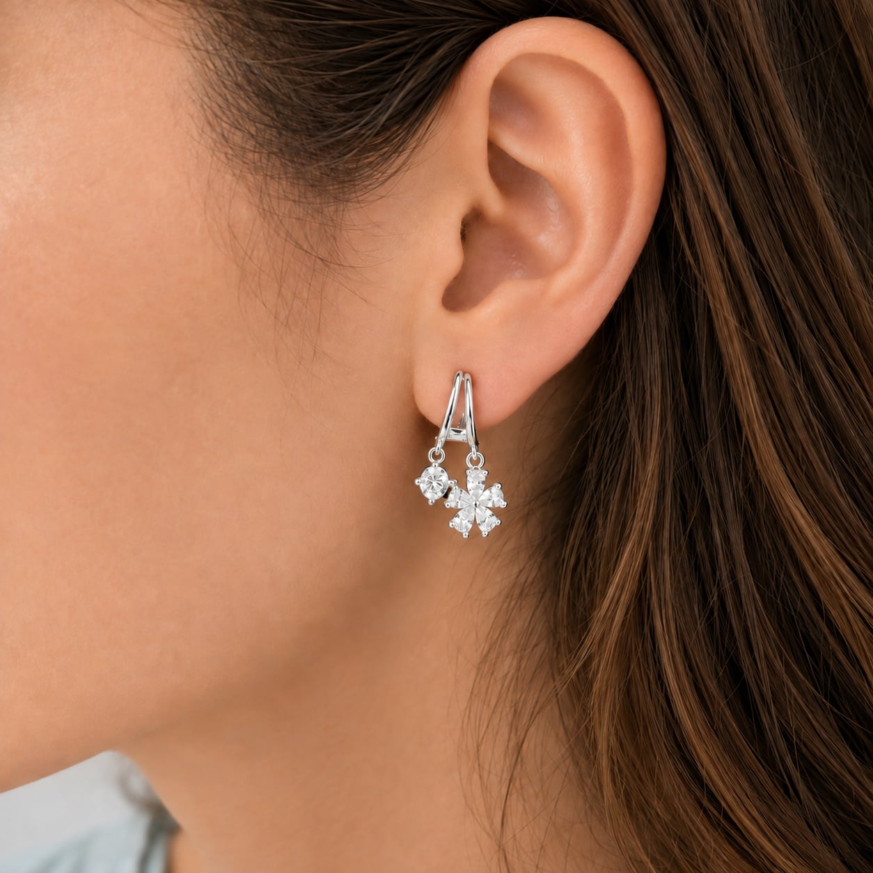 ARGOLLAS MUJER DE PLATA - 1