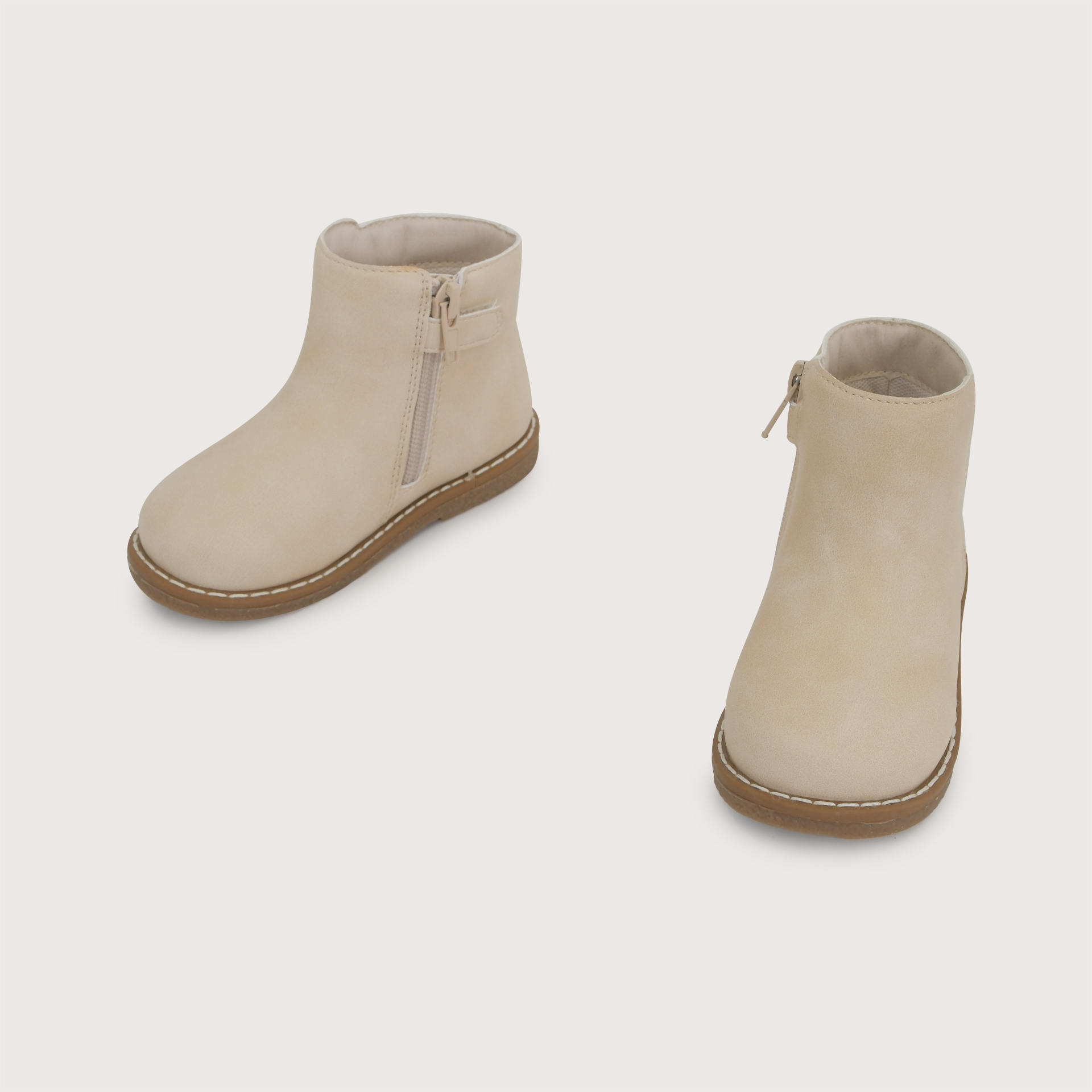 BOOTIE CASUAL OPALINE CAMINANTE NIÑA BEIGE - 9