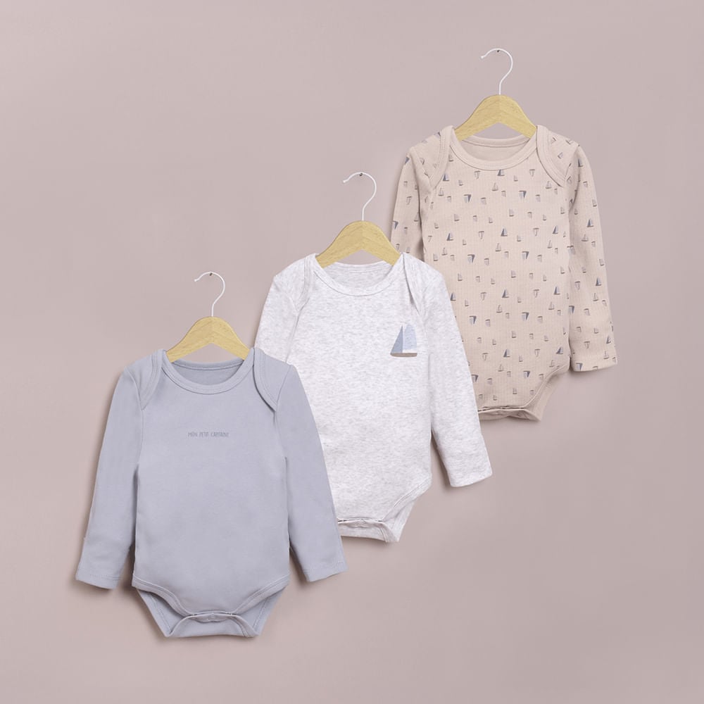 PACK BODIES OPALINE BEBÉ NIÑO - 1