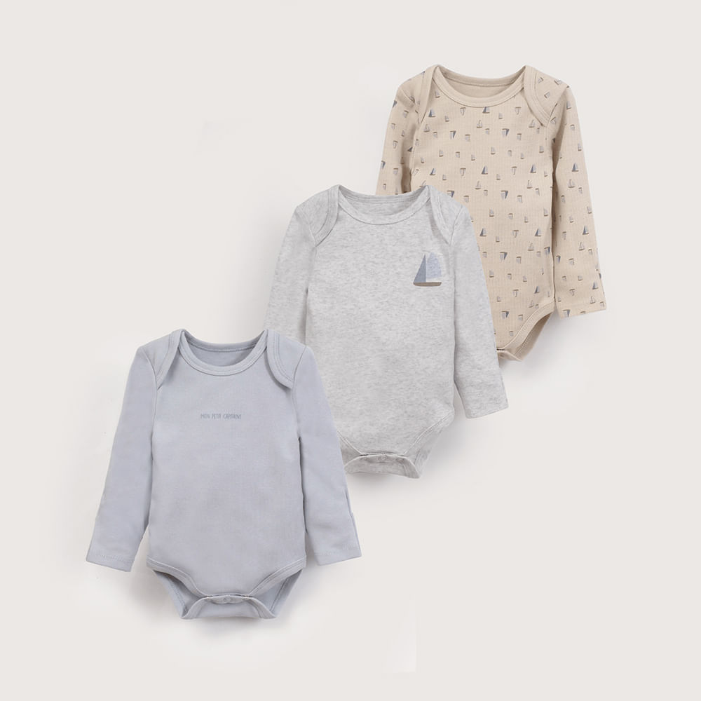 PACK BODIES OPALINE BEBÉ NIÑO - 2