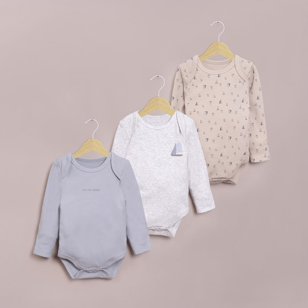 PACK BODIES OPALINE BEBÉ NIÑO - 7