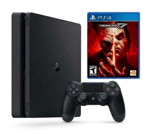 CONSOLA PLAYSTATION 4 SLIM 1TB REACONDICIONADA + JUEGO TEKKEN 7 - 1