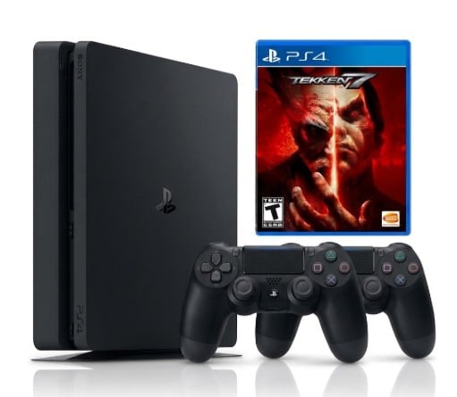 CONSOLA PLAYSTATION 4 SLIM 1TB REACONDICIONADA + 2 MANDOS +  JUEGO TEKKEN 7 - 1