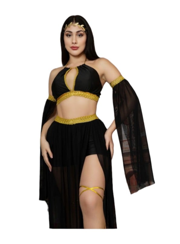 DISFRAZ DIOSA GRIEGA HALLOWEEN VESTIDO SEXY LENCERIA - 1