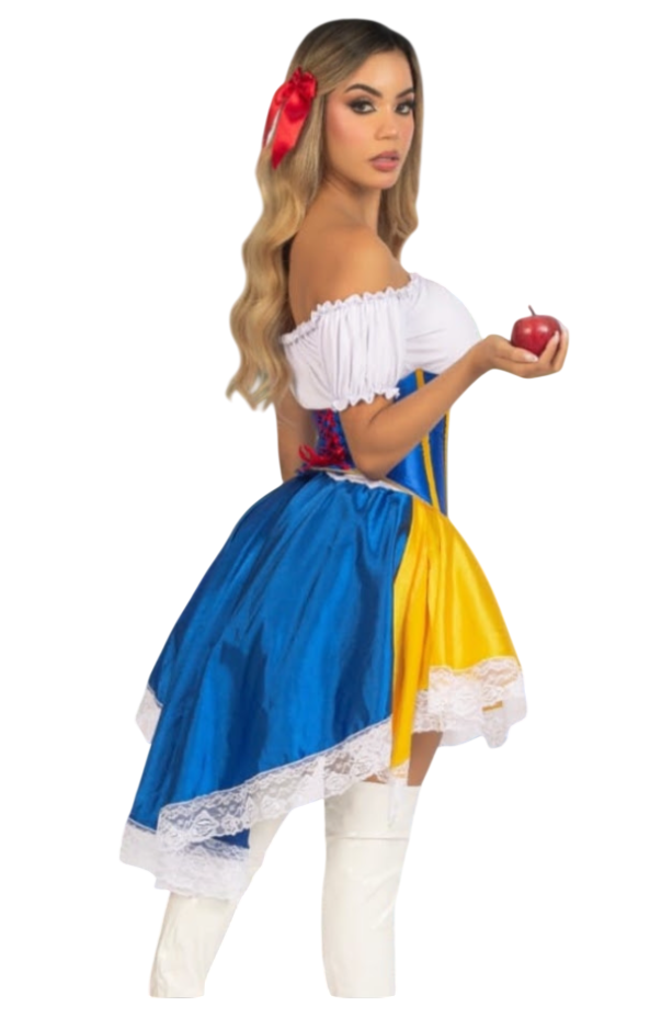 DISFRAZ BLANCA NIEVES SEXY HALLOWEEN VESTIDO - 2