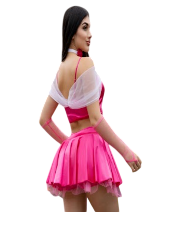 DISFRAZ PRINCESA AURORA SEXY HALLOWEEN TUTU - 2
