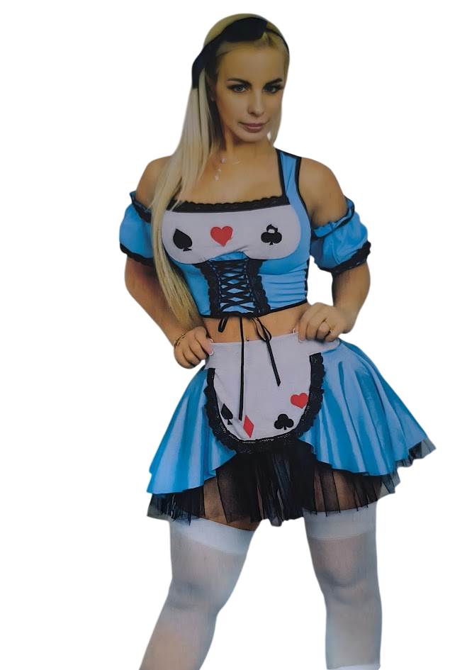 DISFRAZ ALICIA MARAVILLLAS SEXY HALLOWEEN - 1