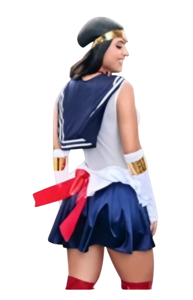 DISFRAZ HALLOWEEN SAILOR MOON VESTIDO - 2