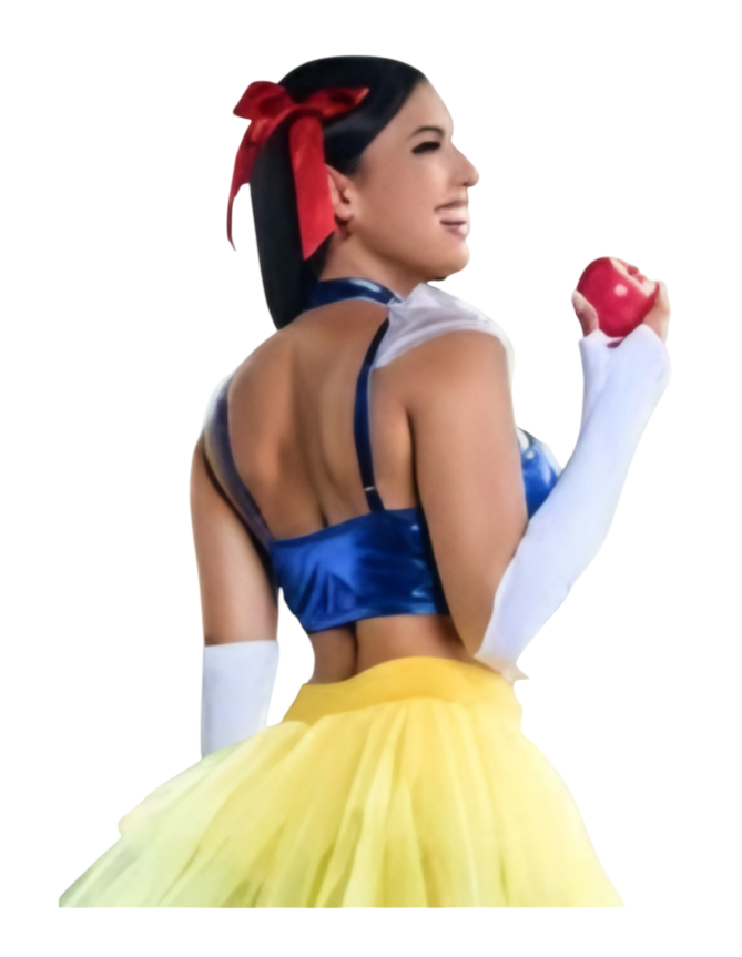 DISFRAZ BLANCA NIEVES SEXY HALLOWEEN VESTIDO - 2