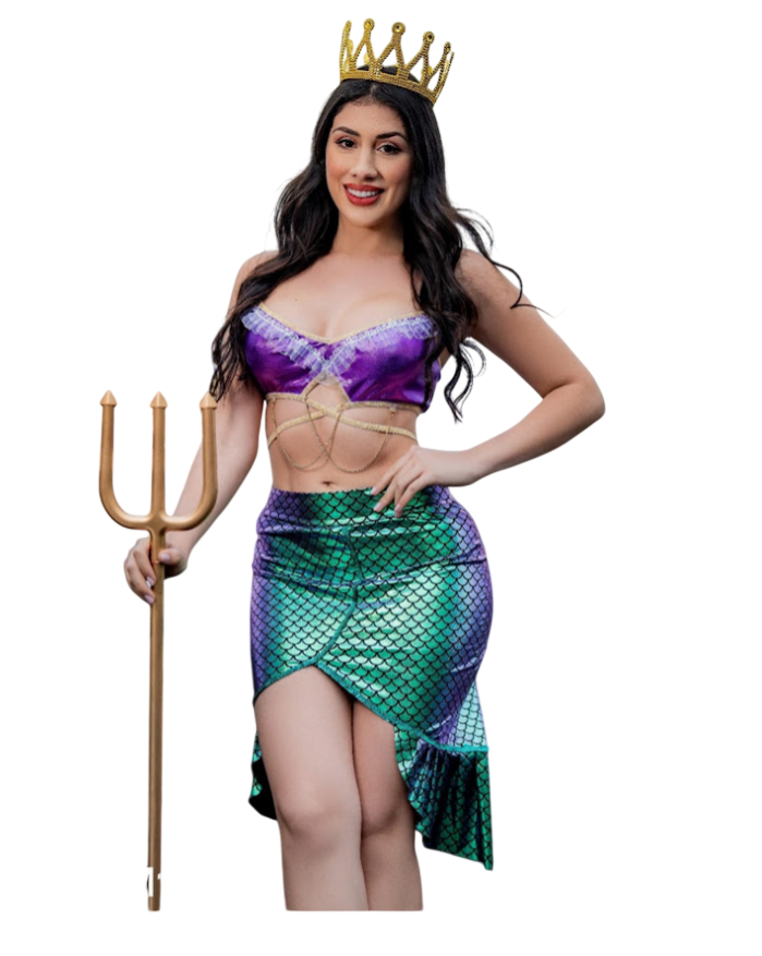 DISFRAZ DE SIRENA SEXY HALLOWEEN SIRENITA - 1