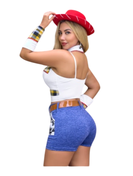 DISFRAZ DE VAQUERA SEXY HALLOWEEN TOY STORY CON ACCESORIOS - 2