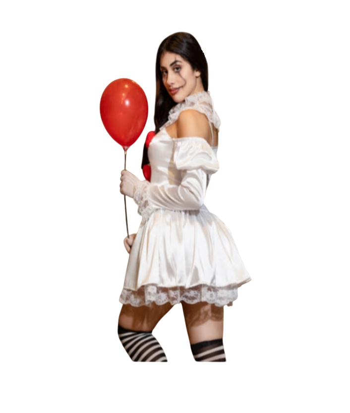 DISFRAZ PAYASITA IT VESTIDO SEXY HALLOWEEN PENNYWISE - 2