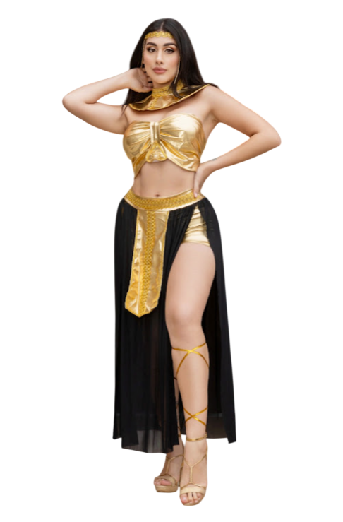 DISFRAZ DIOSA GRIEGA CLEOPATRA HALLOWEEN SEXY - 1