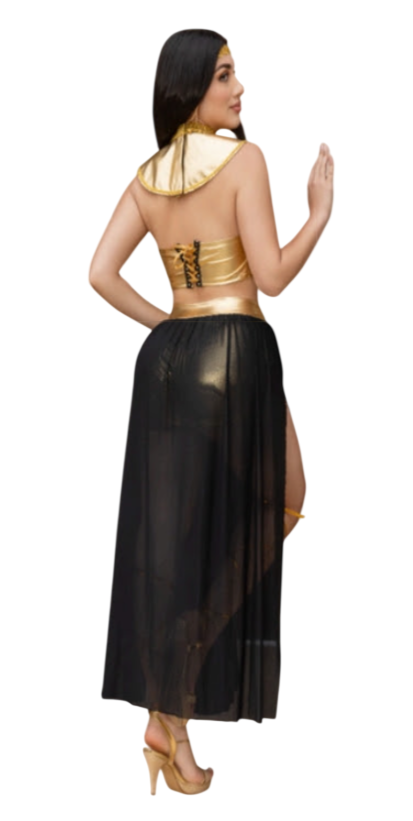 DISFRAZ DIOSA GRIEGA CLEOPATRA HALLOWEEN SEXY - 2