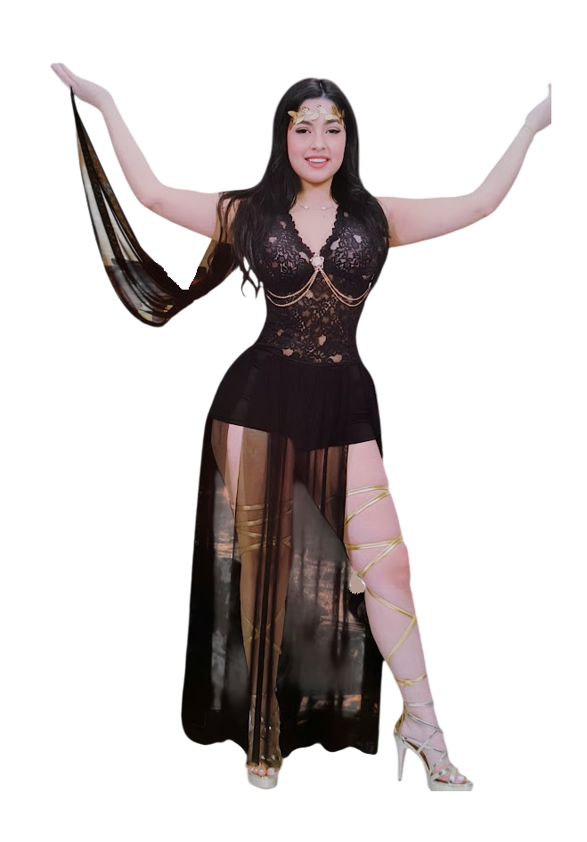 DISFRAZ DIOSA GRIEGA SEXY HALLOWEEN VESTIDO - 1