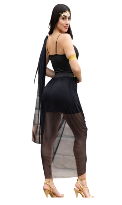 DISFRAZ DIOSA GRIEGA SEXY HALLOWEEN VESTIDO - 2